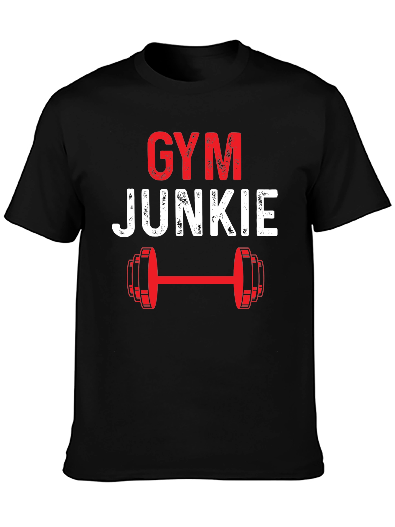 Gym Junkie Graphic Tee - Workout Motivation