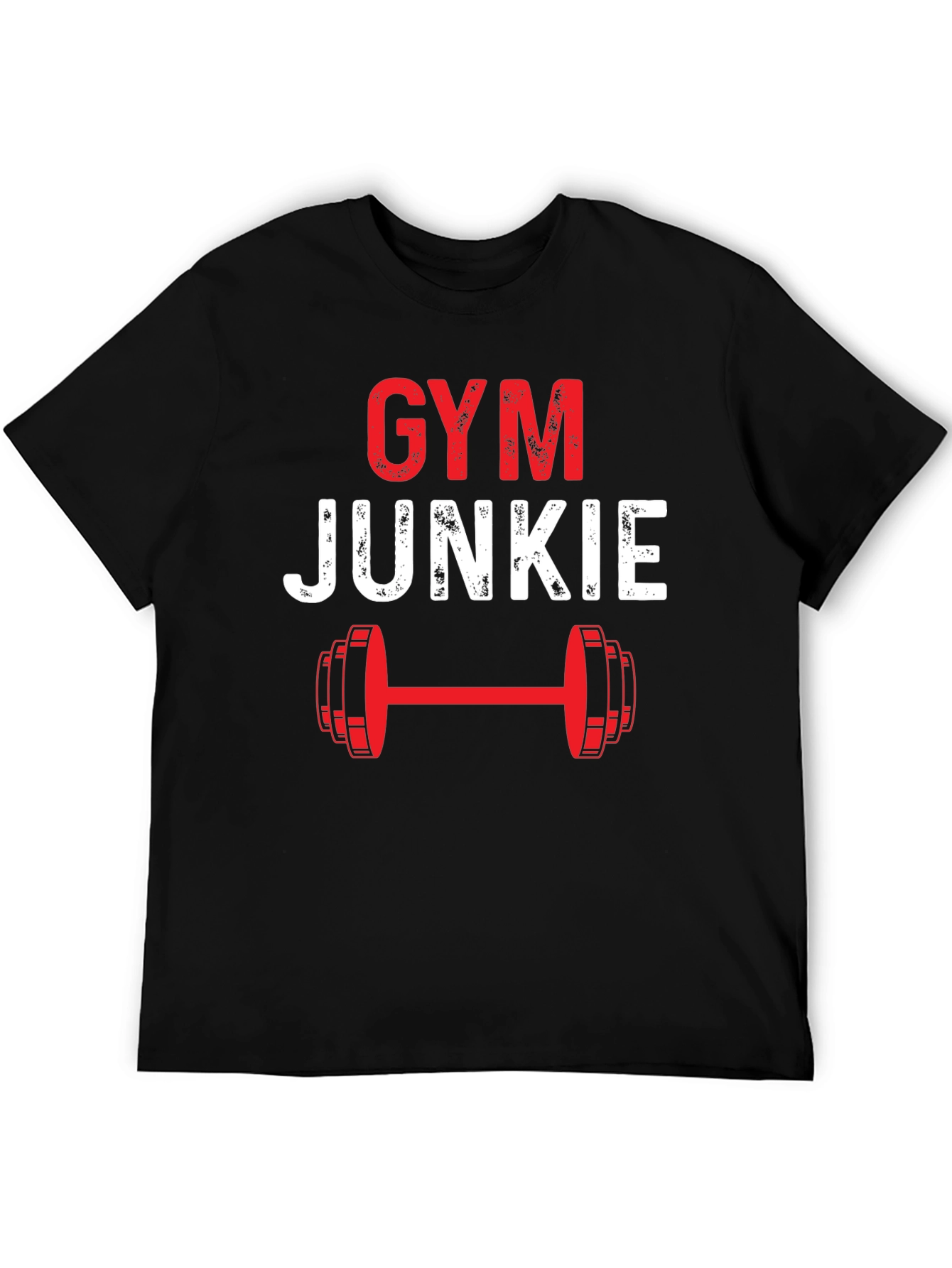Gym Junkie Graphic Tee - Workout Motivation