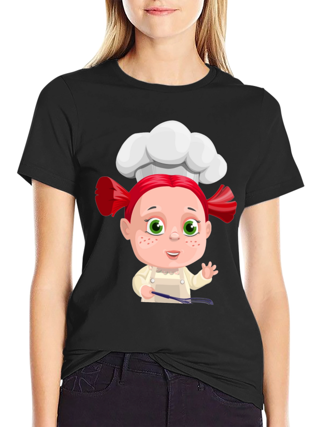 Chef Cartoon Graphic Tee