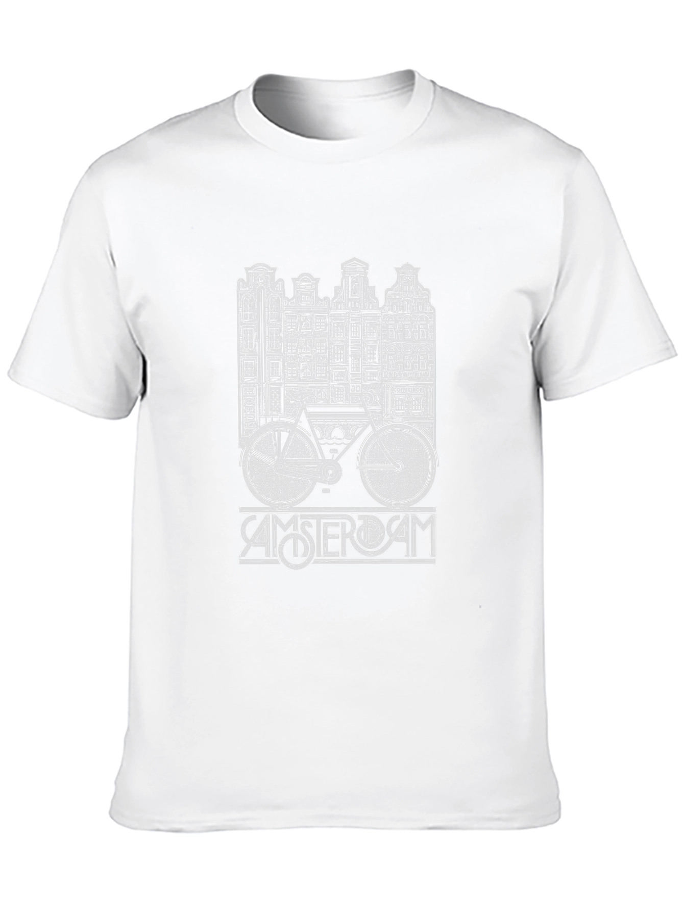 Amsterdam Bike T-Shirt - Unique Travel Design