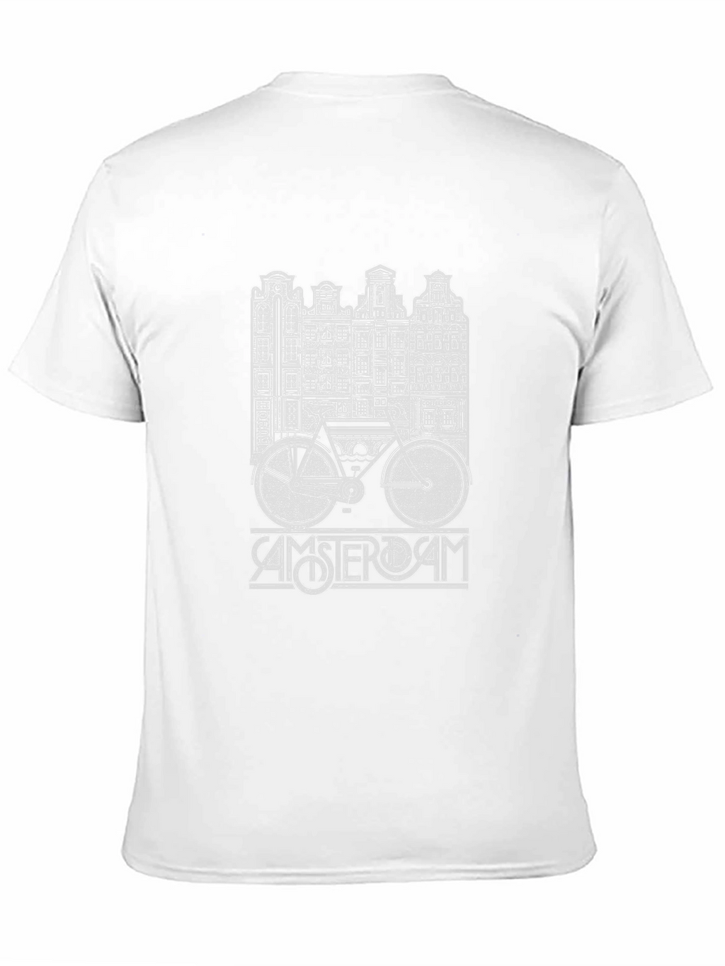 Amsterdam Bike T-Shirt - Unique Travel Design
