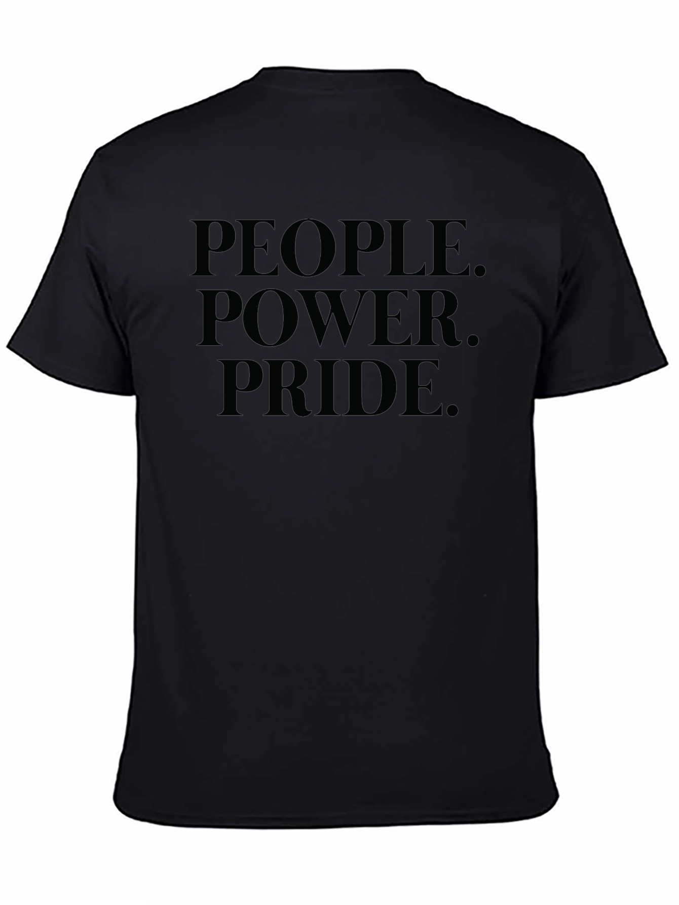 People Power Pride Graphic Tee - Black