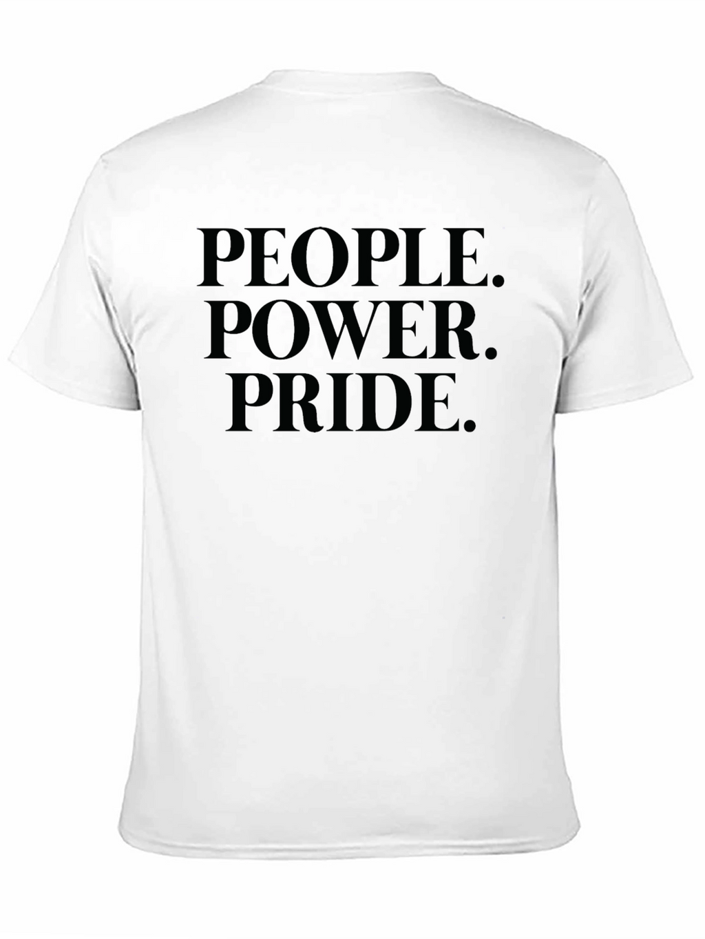 People Power Pride Graphic Tee - Black