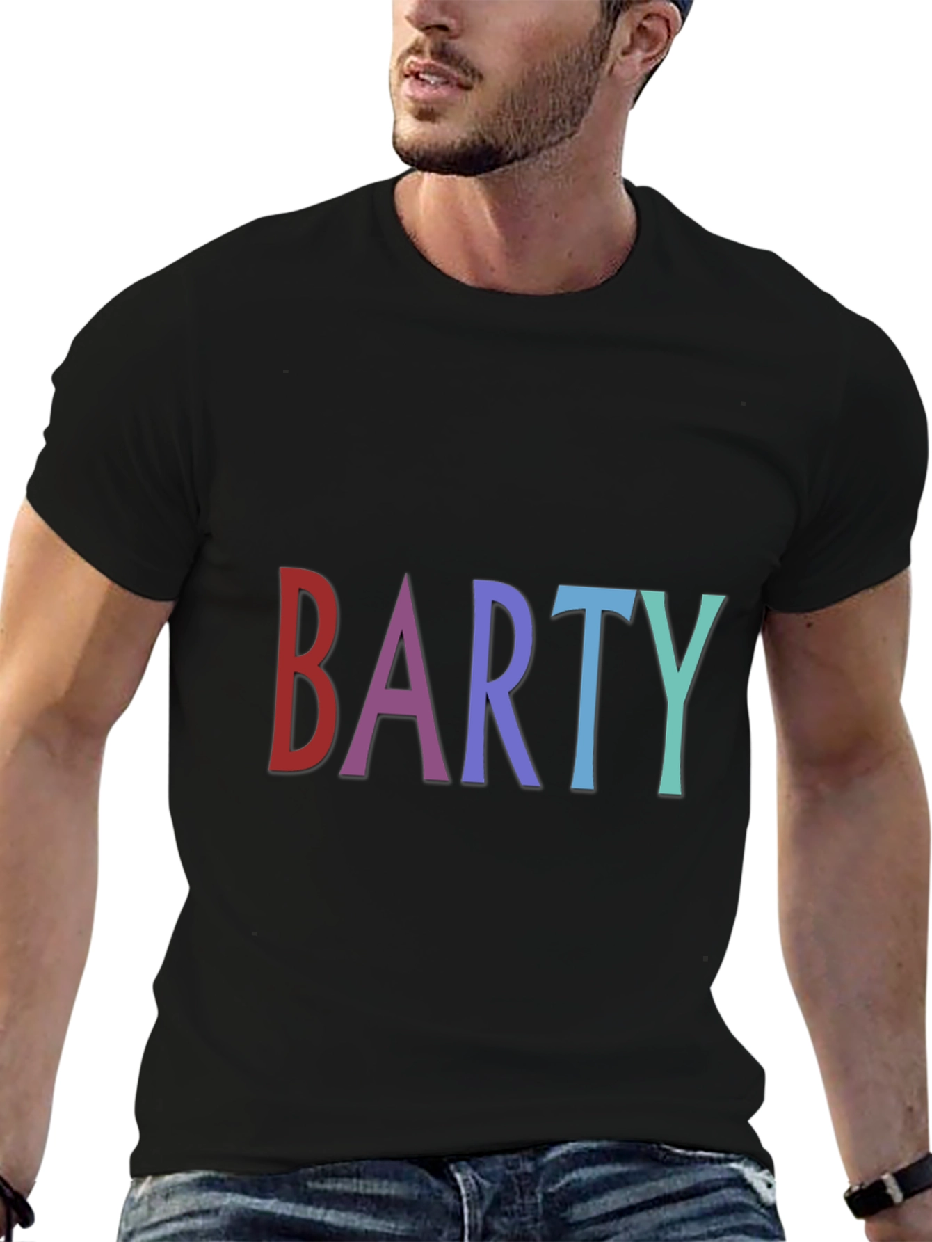 Barty Graphic Tee - Vibrant Colors