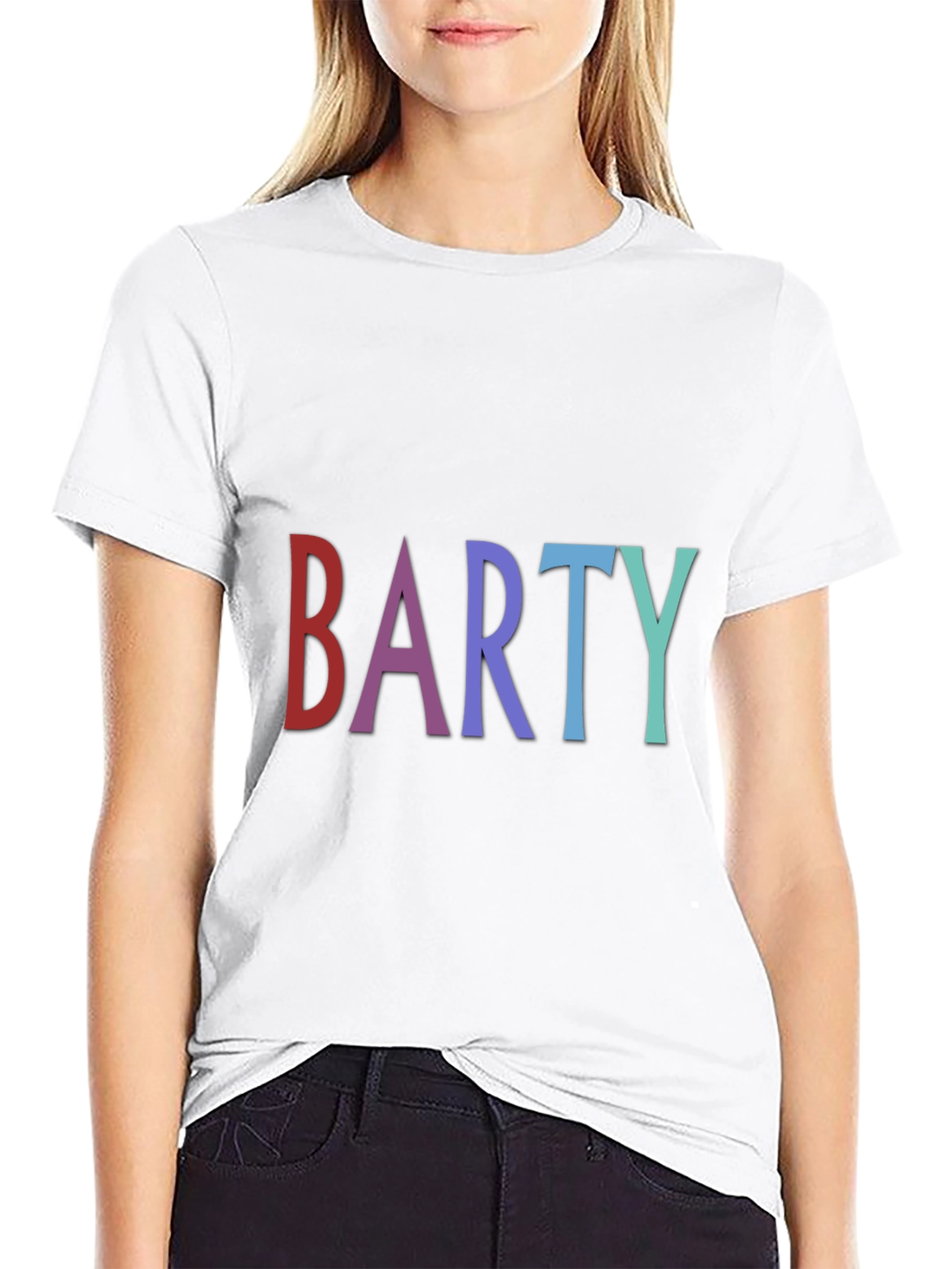 Barty Graphic Tee - Vibrant Colors
