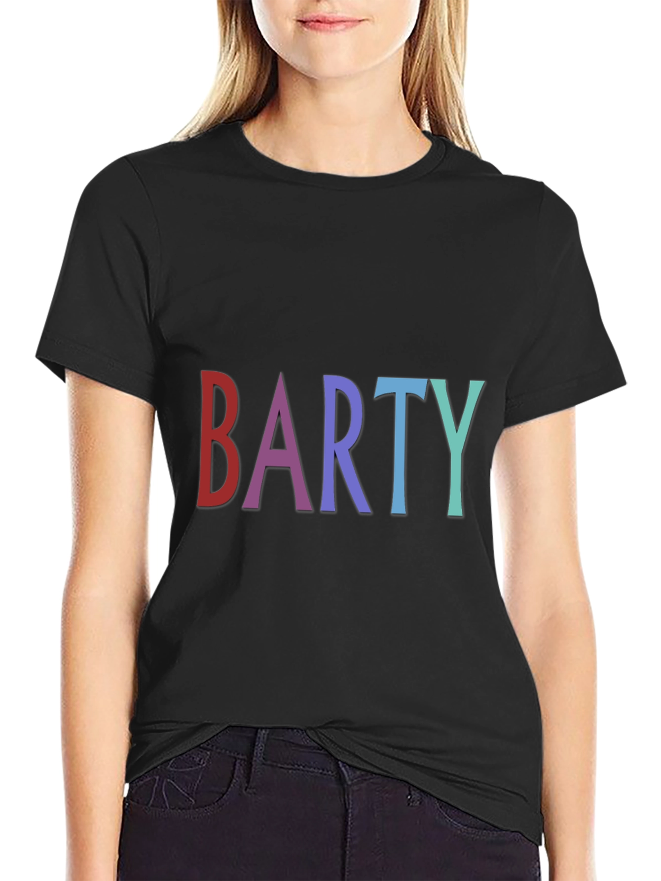 Barty Graphic Tee - Vibrant Colors
