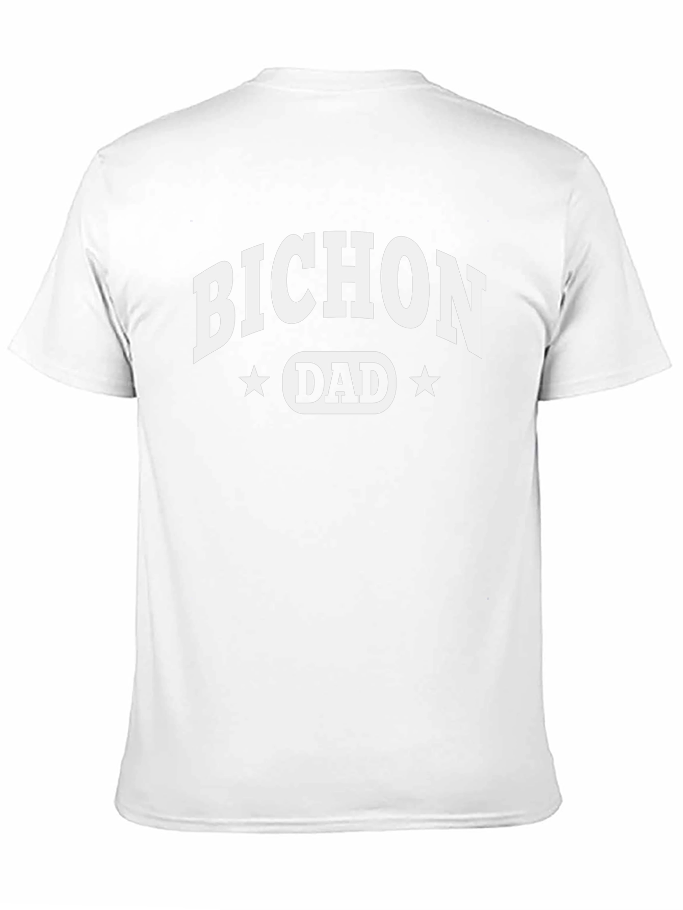 Bichon Dad T-Shirt - Dog Lover Tee