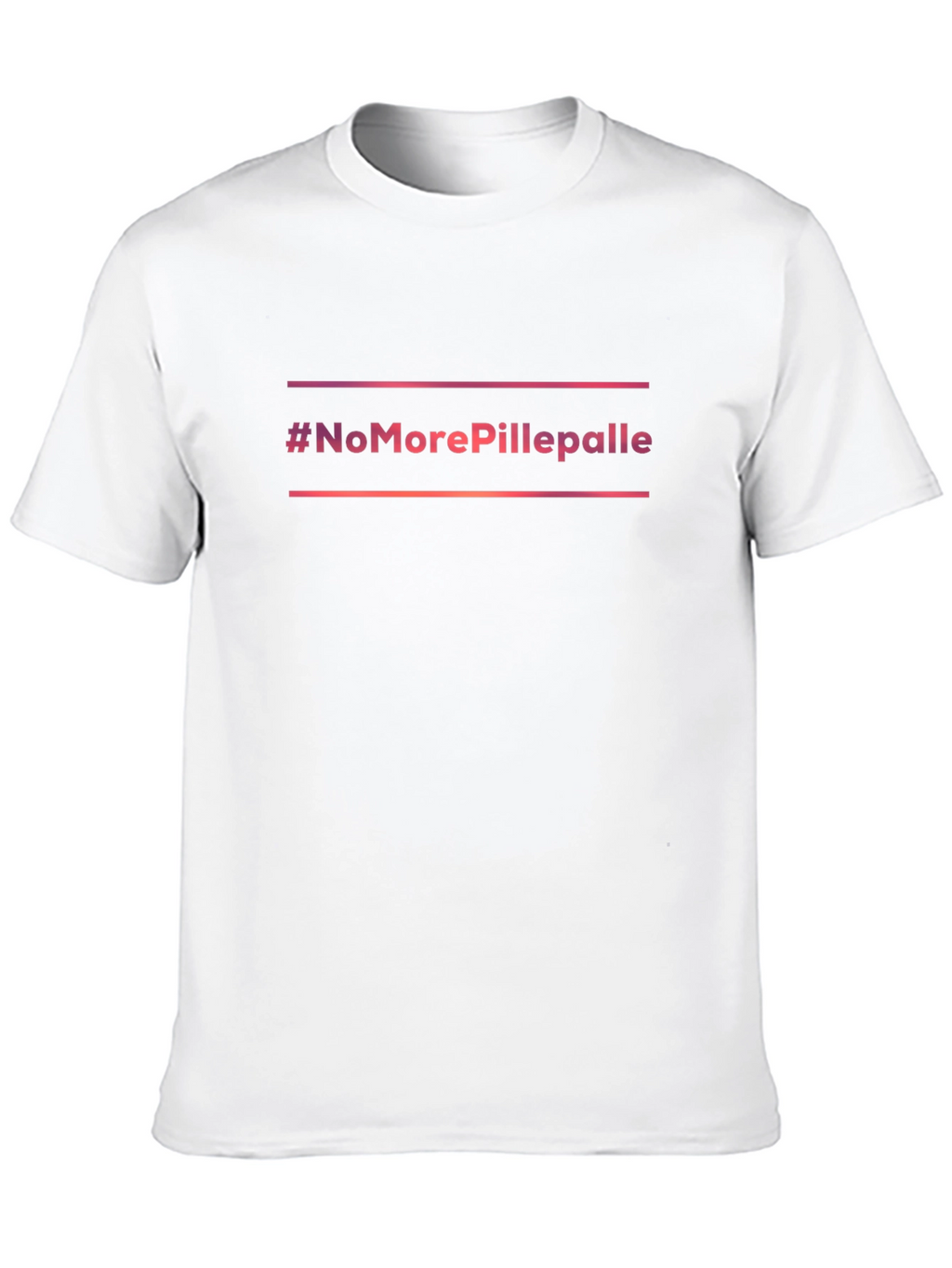 #NoMorePillepalle Black Graphic Tee