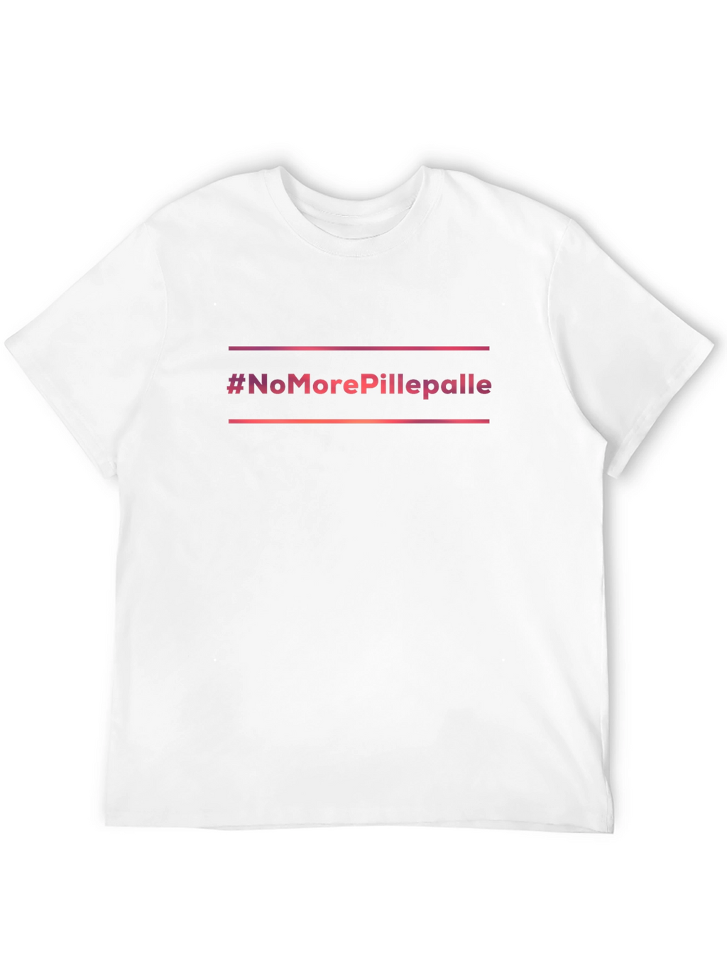 #NoMorePillepalle Black Graphic Tee