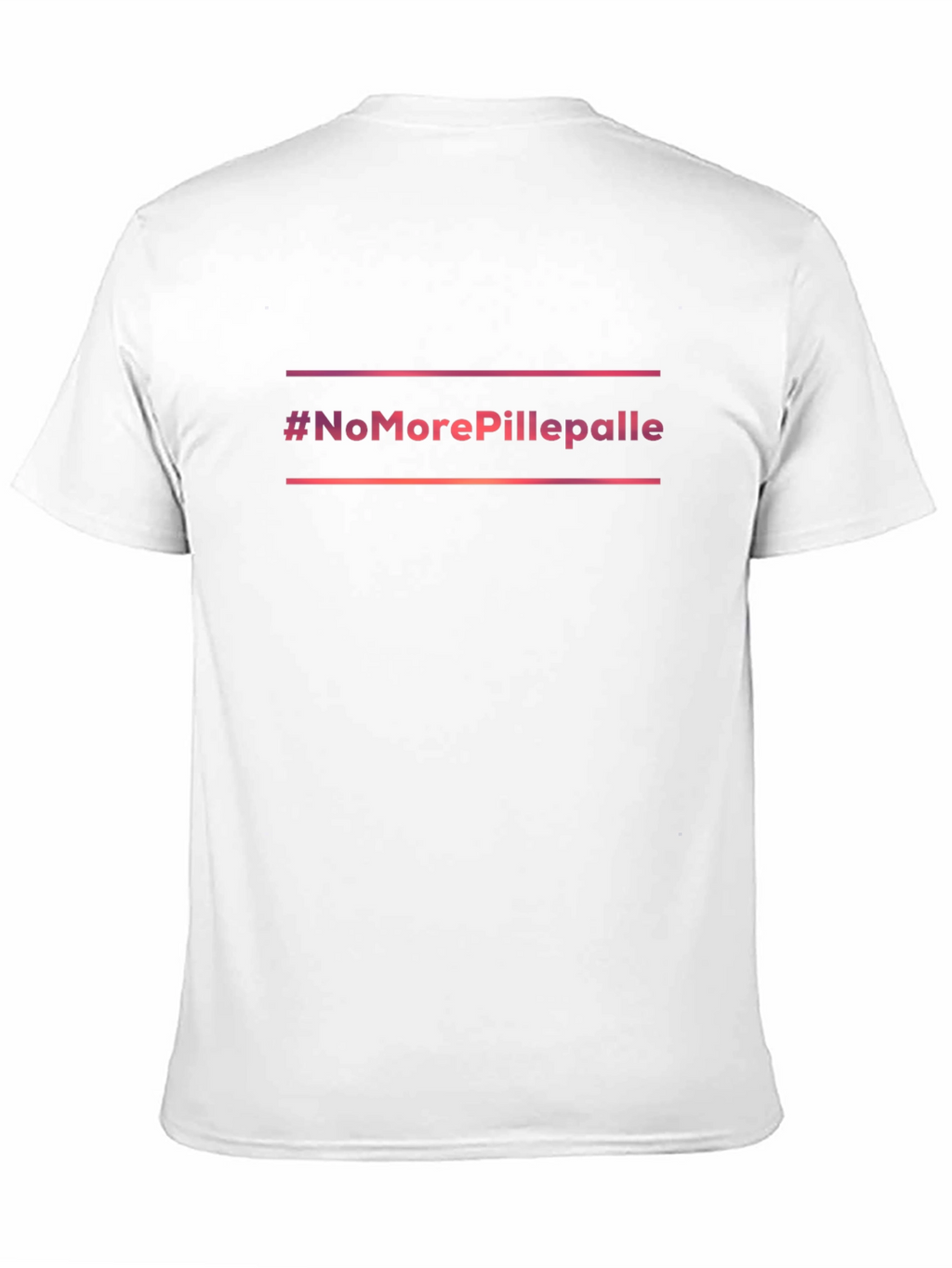 #NoMorePillepalle Black Graphic Tee