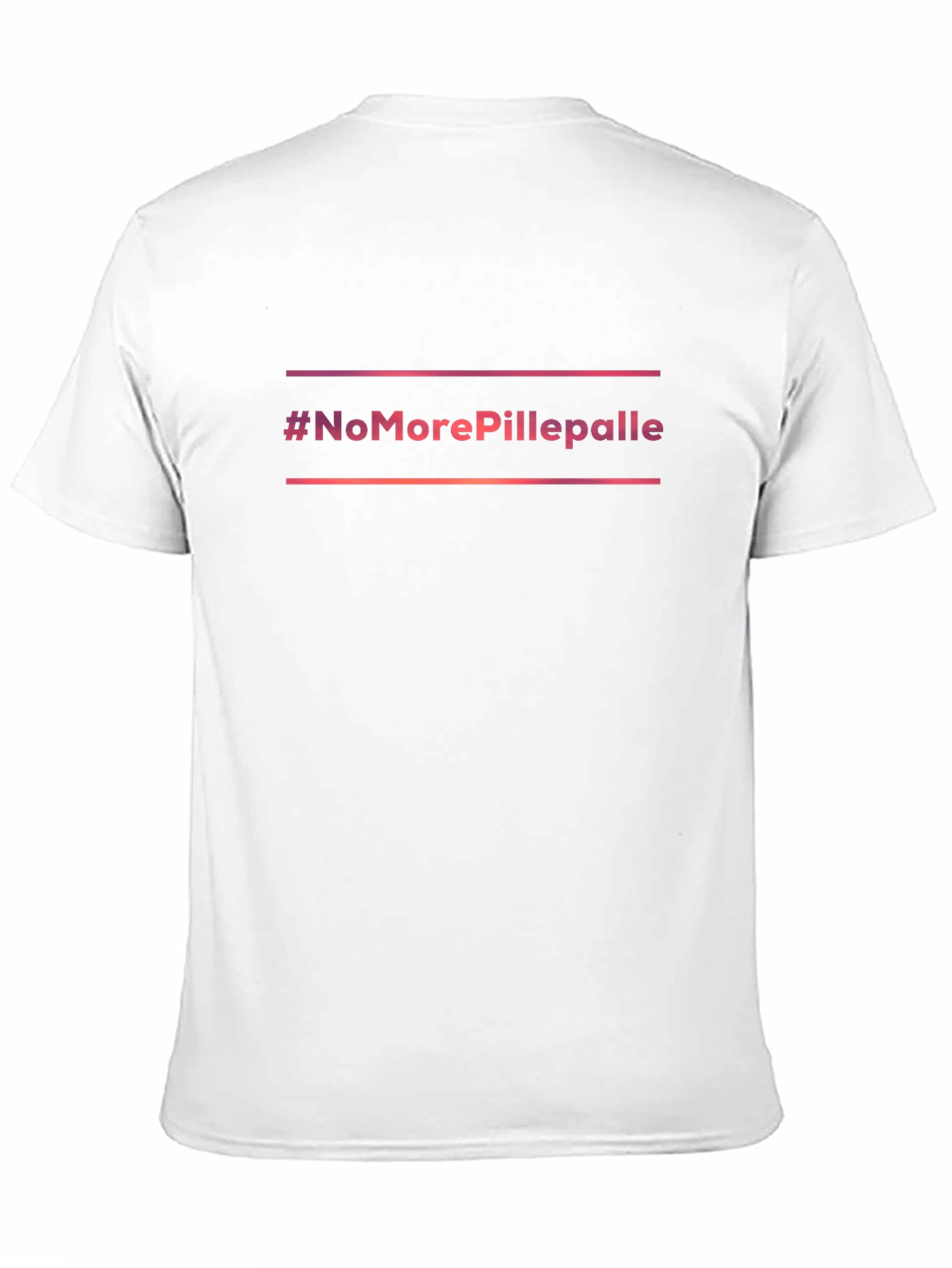 #NoMorePillepalle Black Graphic Tee