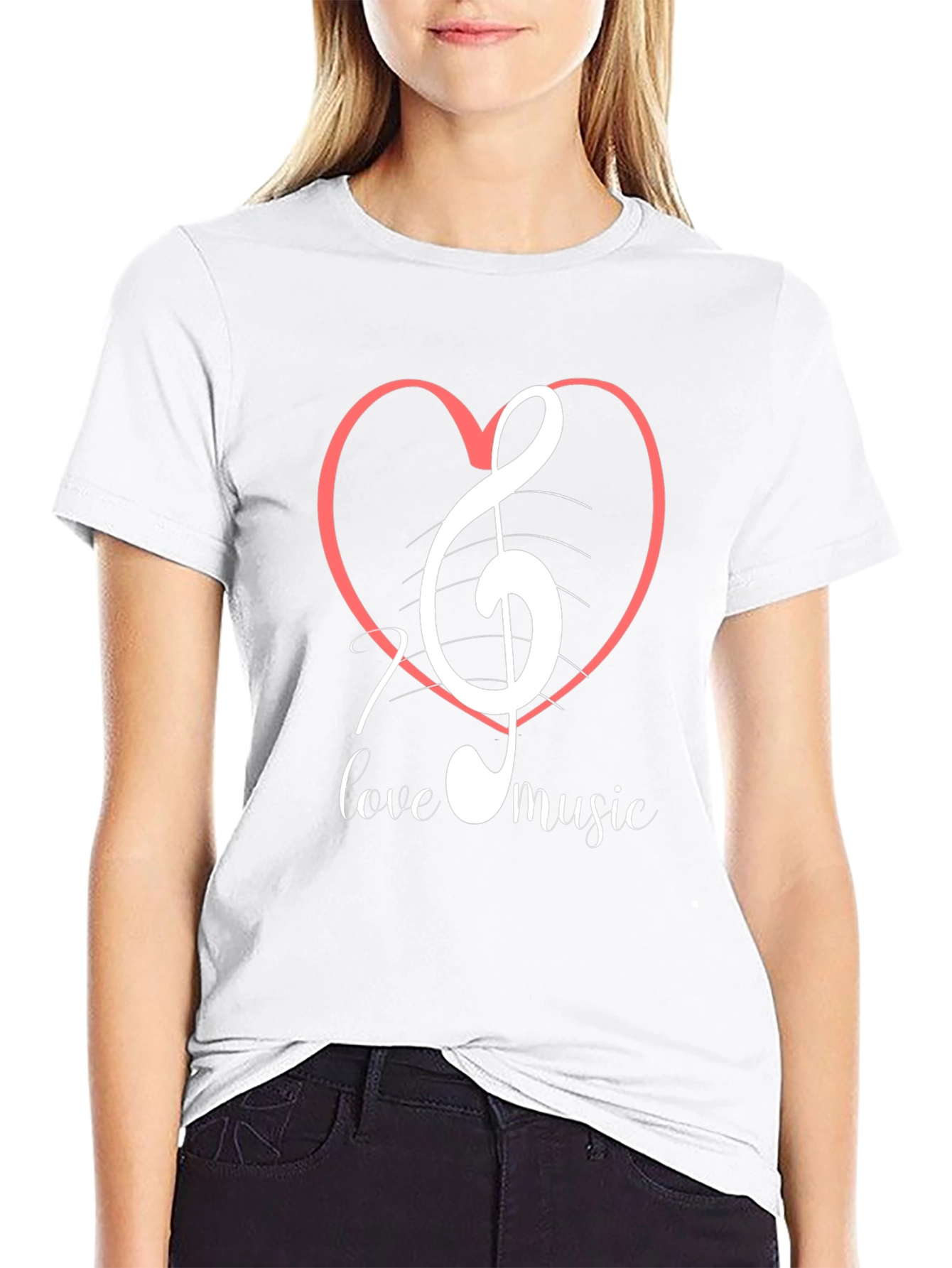 Love Music Graphic T-Shirt - Stylish & Comfortable