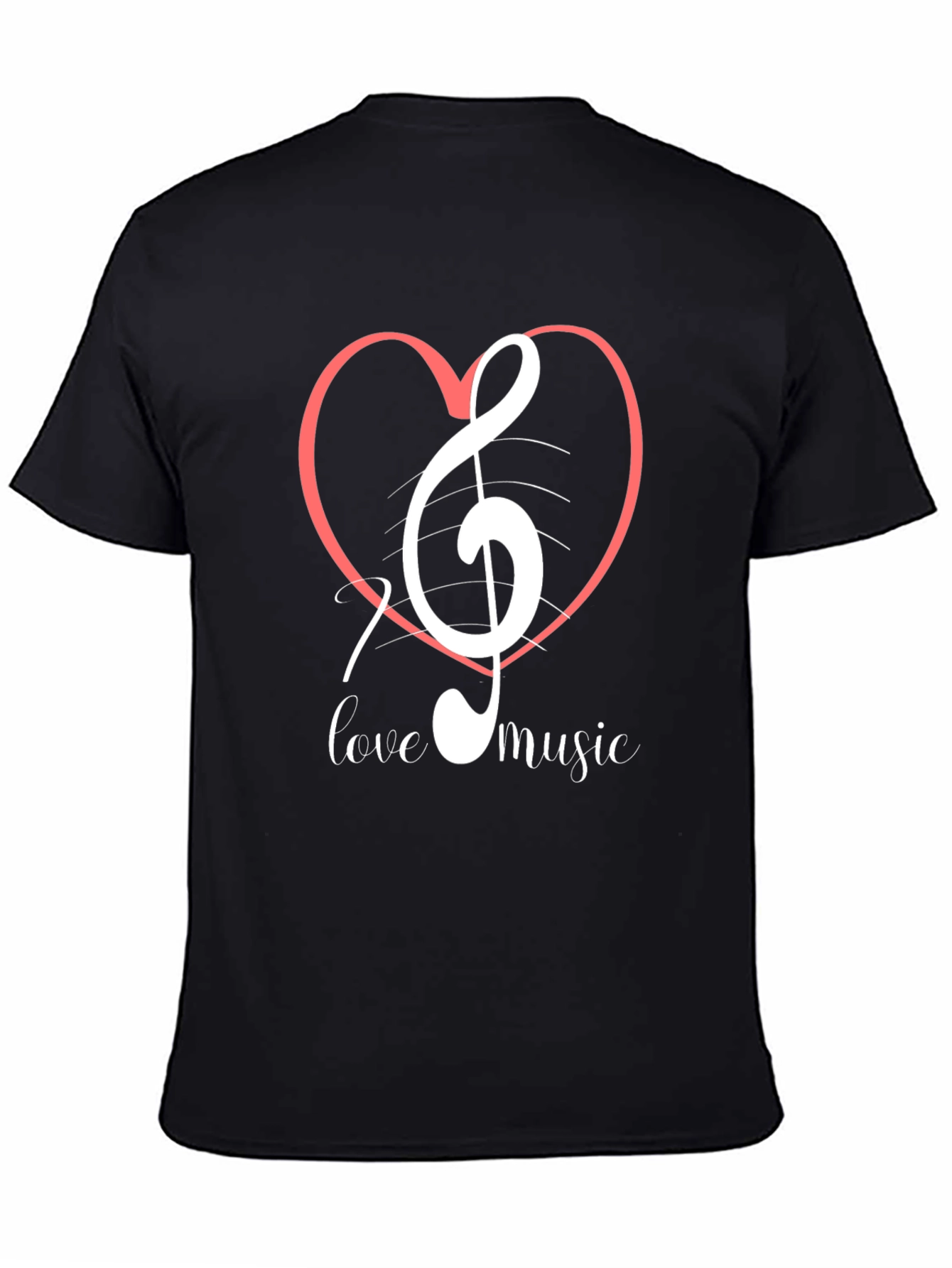 Love Music Graphic T-Shirt - Stylish & Comfortable