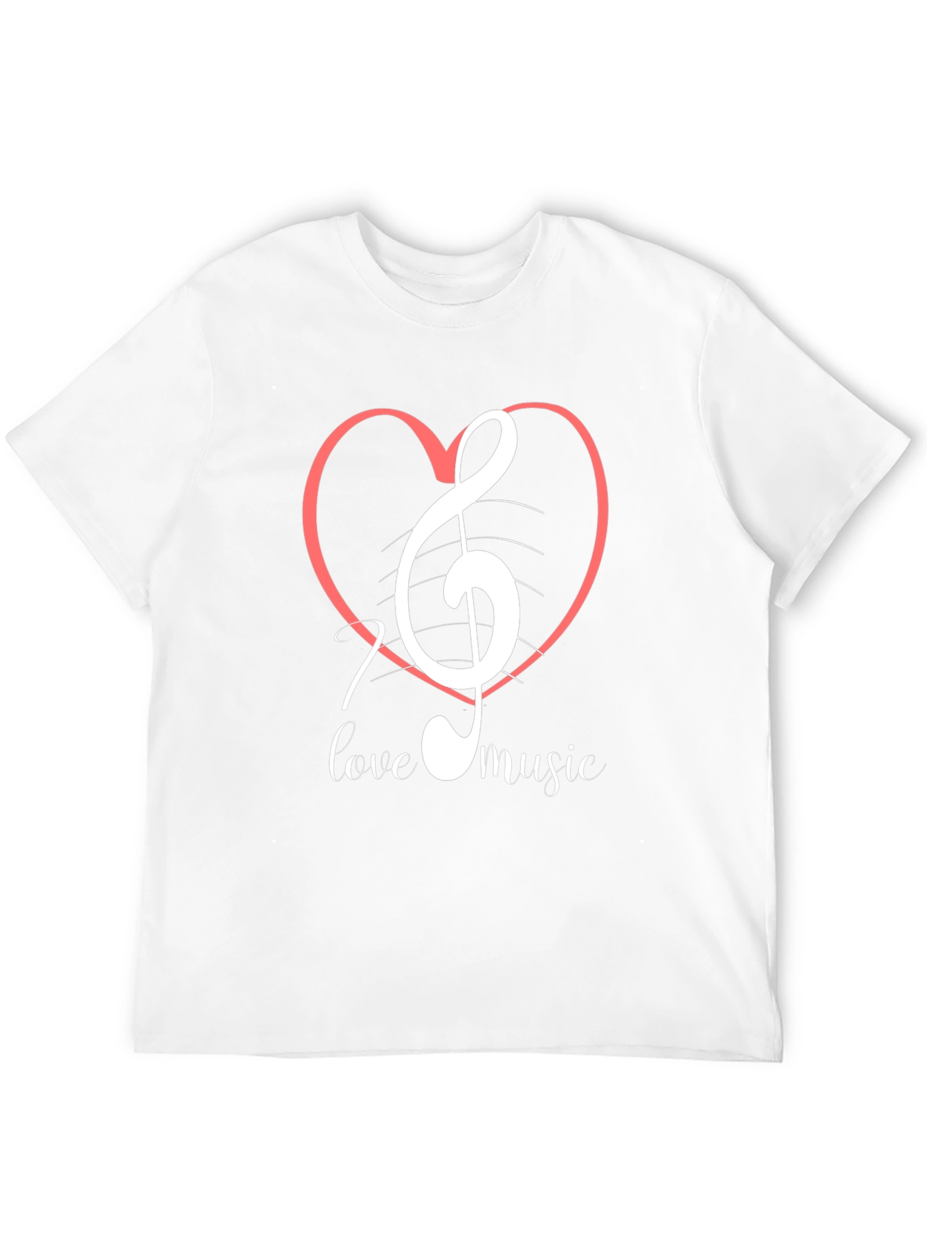 Love Music Graphic T-Shirt - Stylish & Comfortable