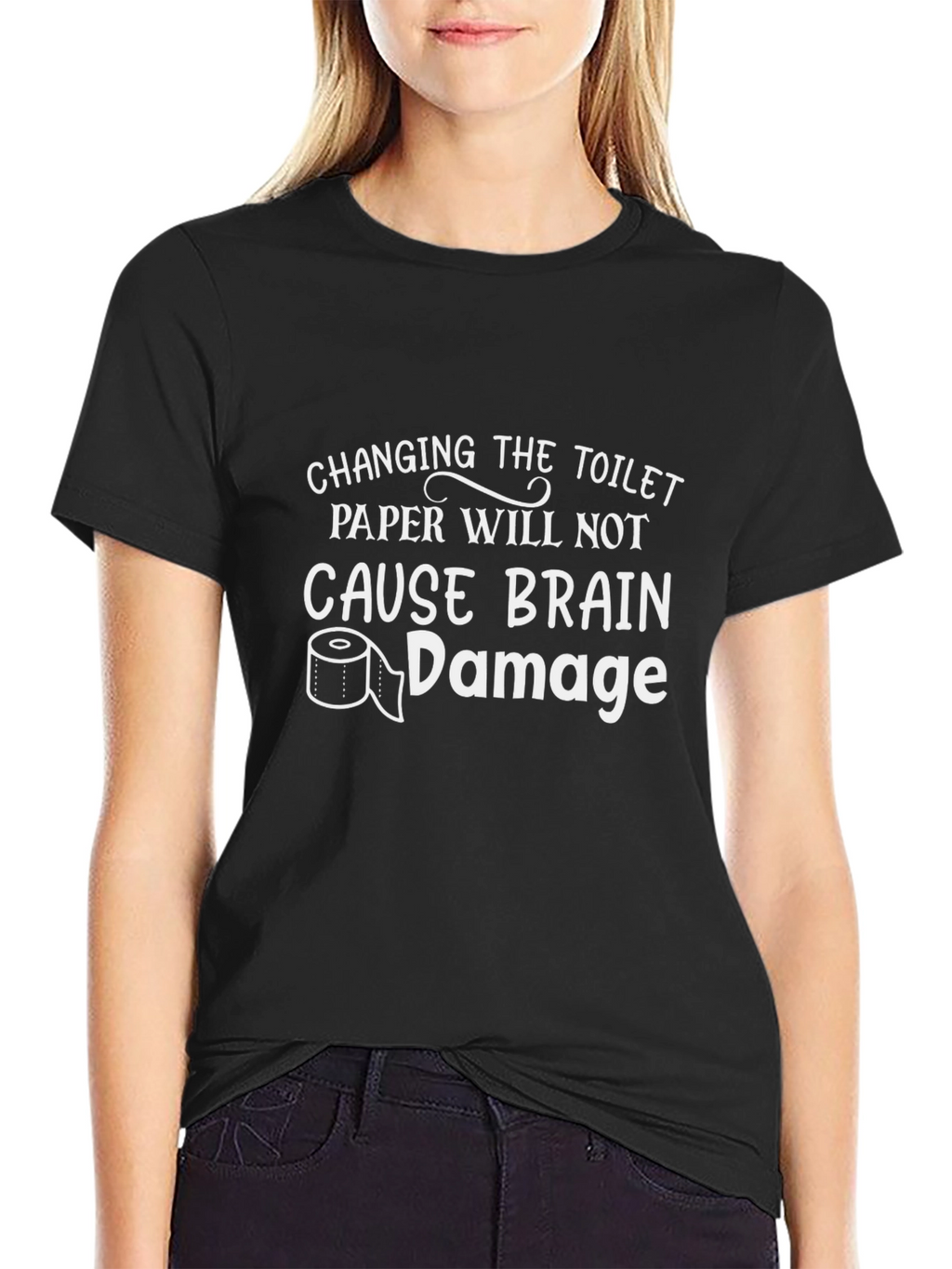 Funny Changing Toilet Paper Graphic Tee