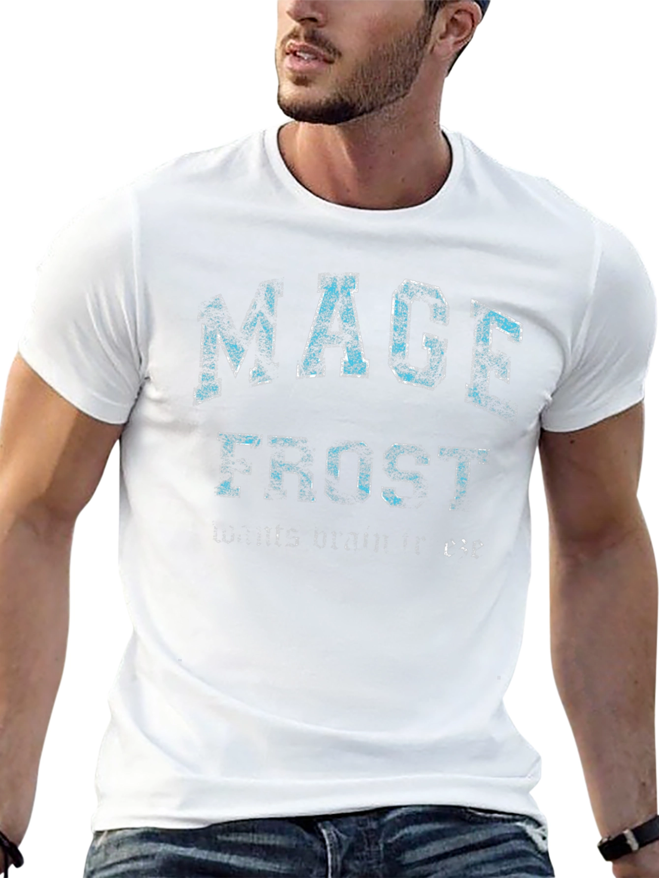 Mage Frost Wants Mana T-Shirt - Black