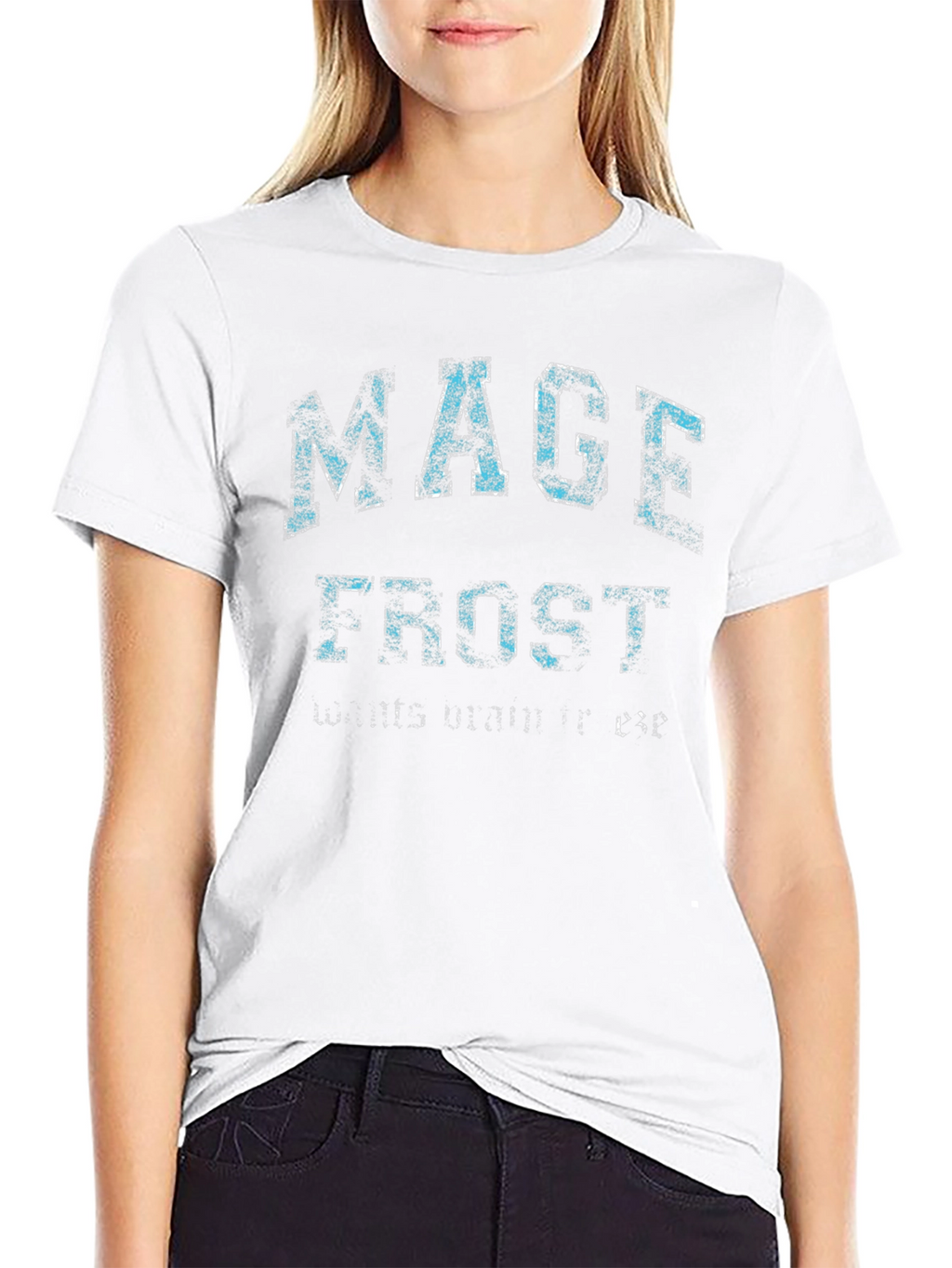 Mage Frost Wants Mana T-Shirt - Black