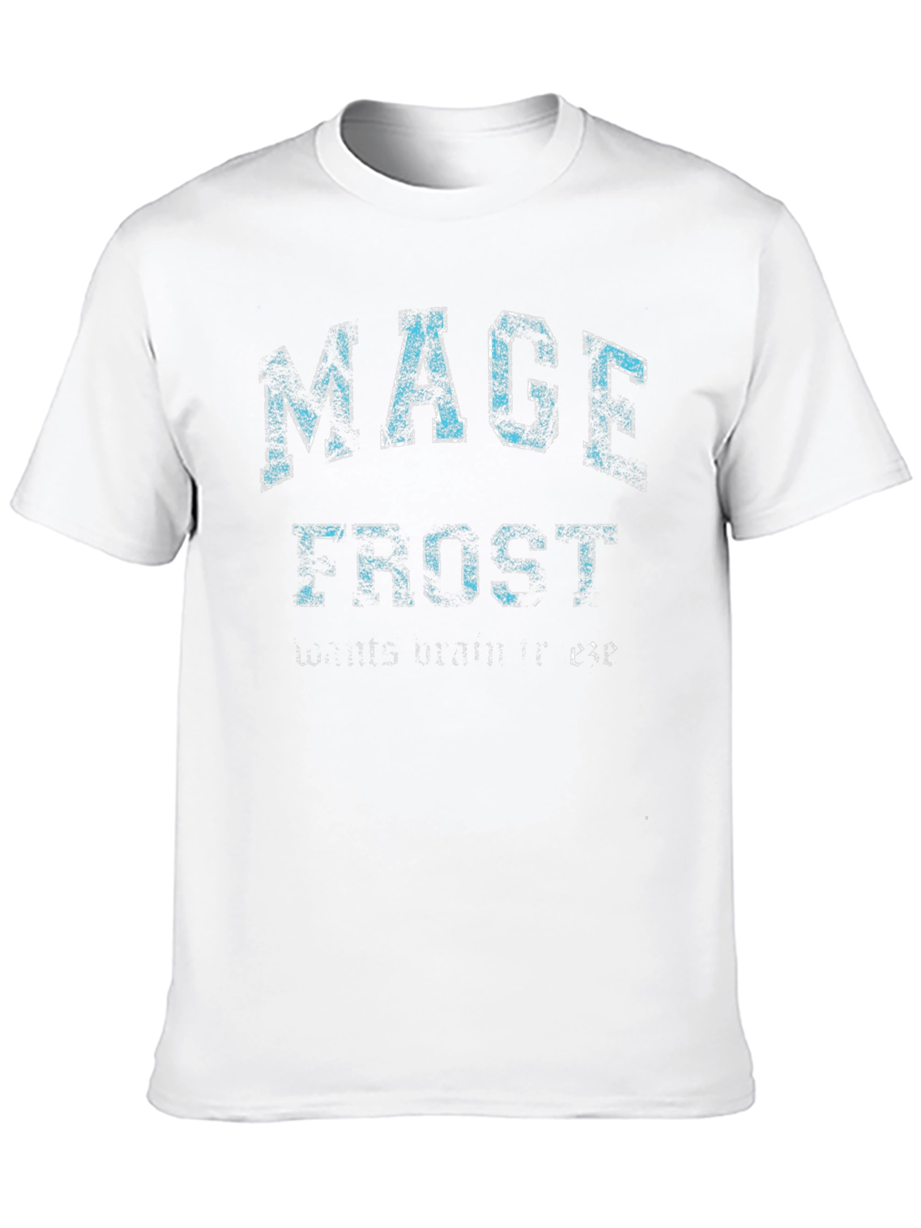 Mage Frost Wants Mana T-Shirt - Black