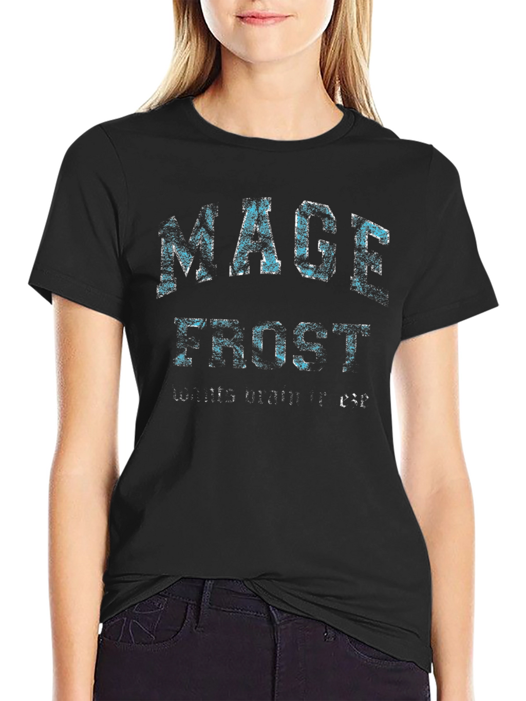 Mage Frost Wants Mana T-Shirt - Black