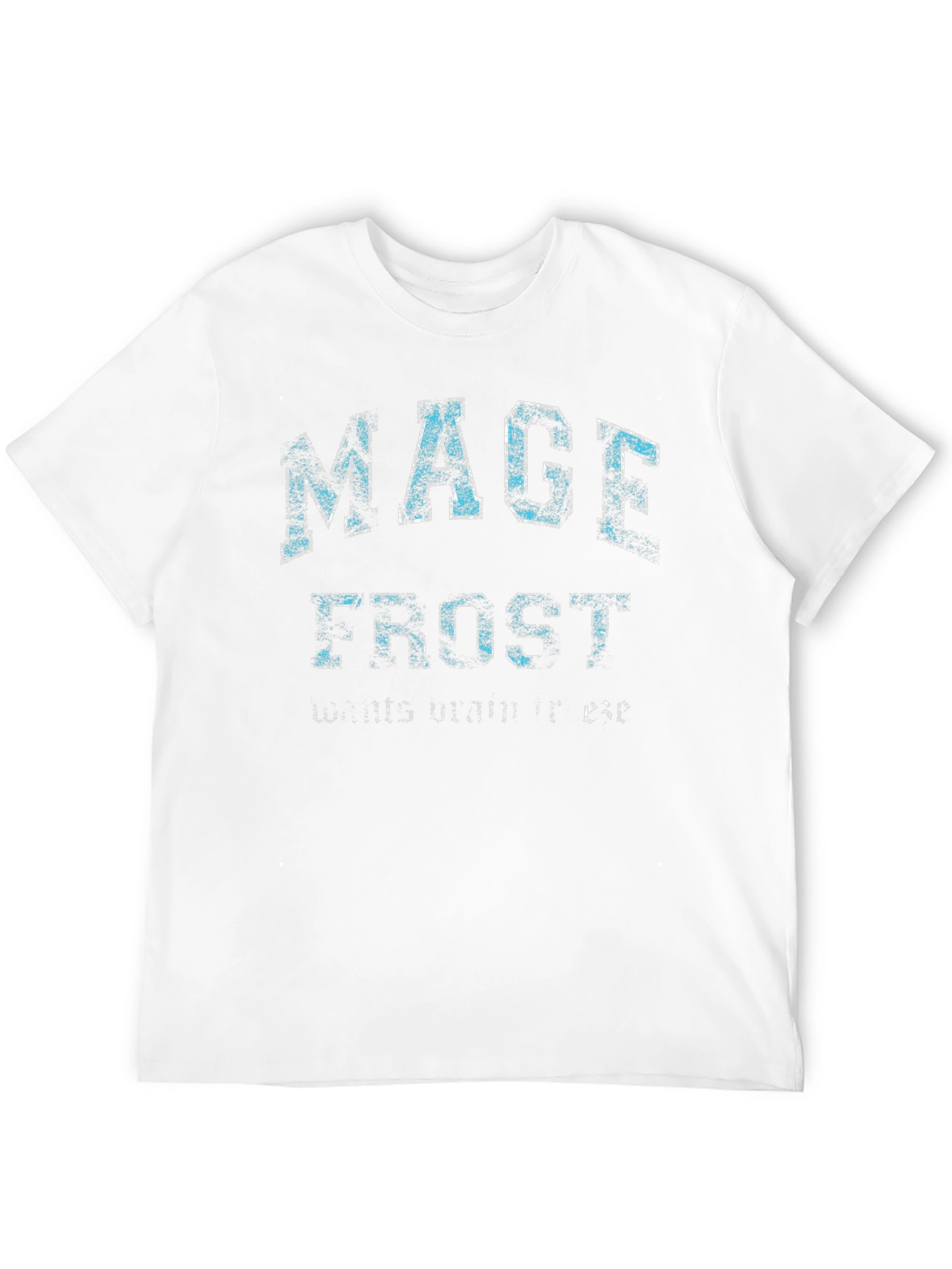 Mage Frost Wants Mana T-Shirt - Black