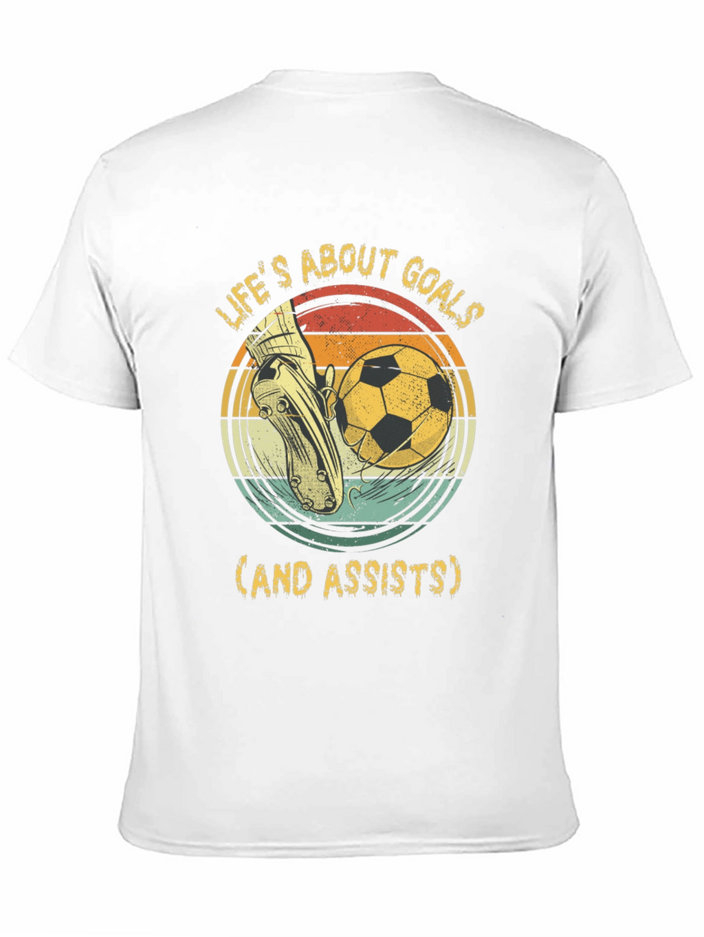 Lifes About Goals Soccer T-Shirt