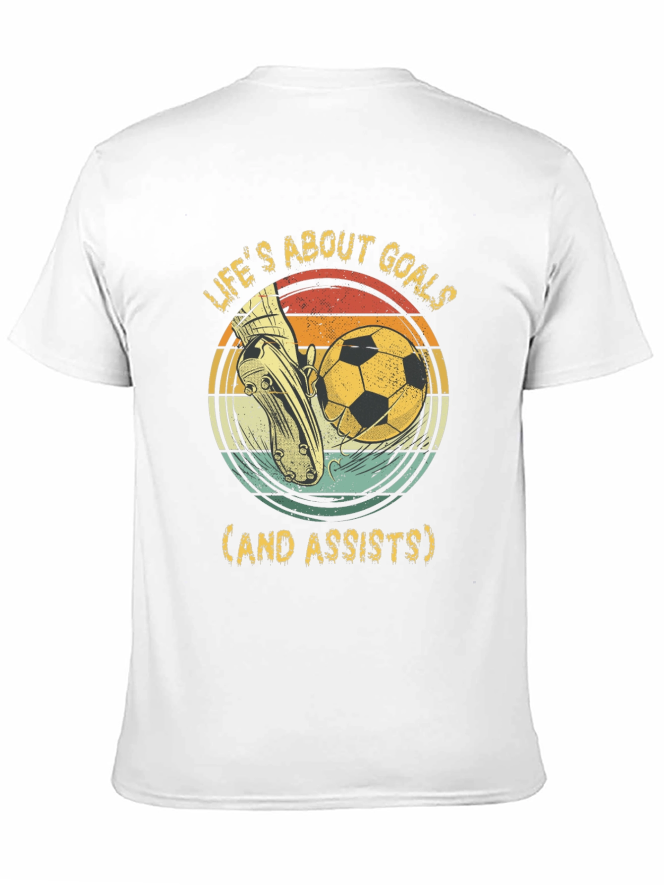 Lifes About Goals Soccer T-Shirt