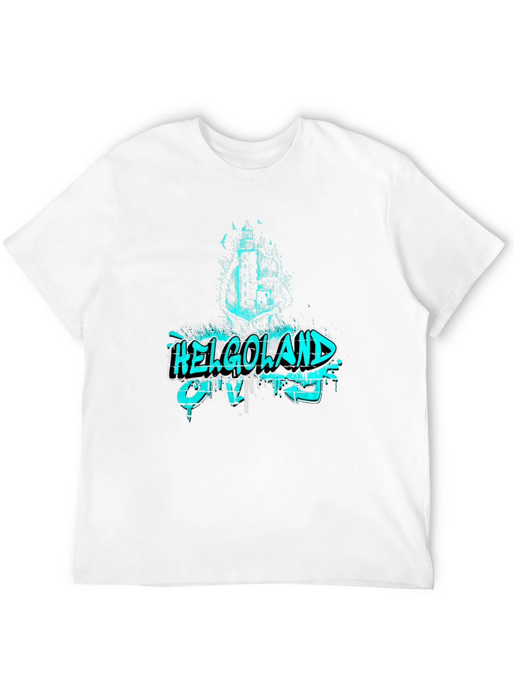 Helgoland Lighthouse Graphic T-Shirt