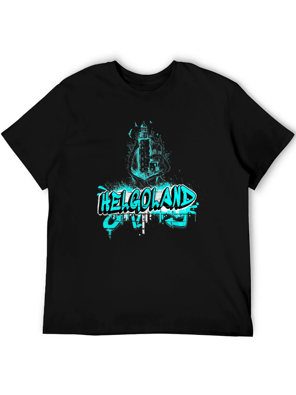 Helgoland Lighthouse Graphic T-Shirt