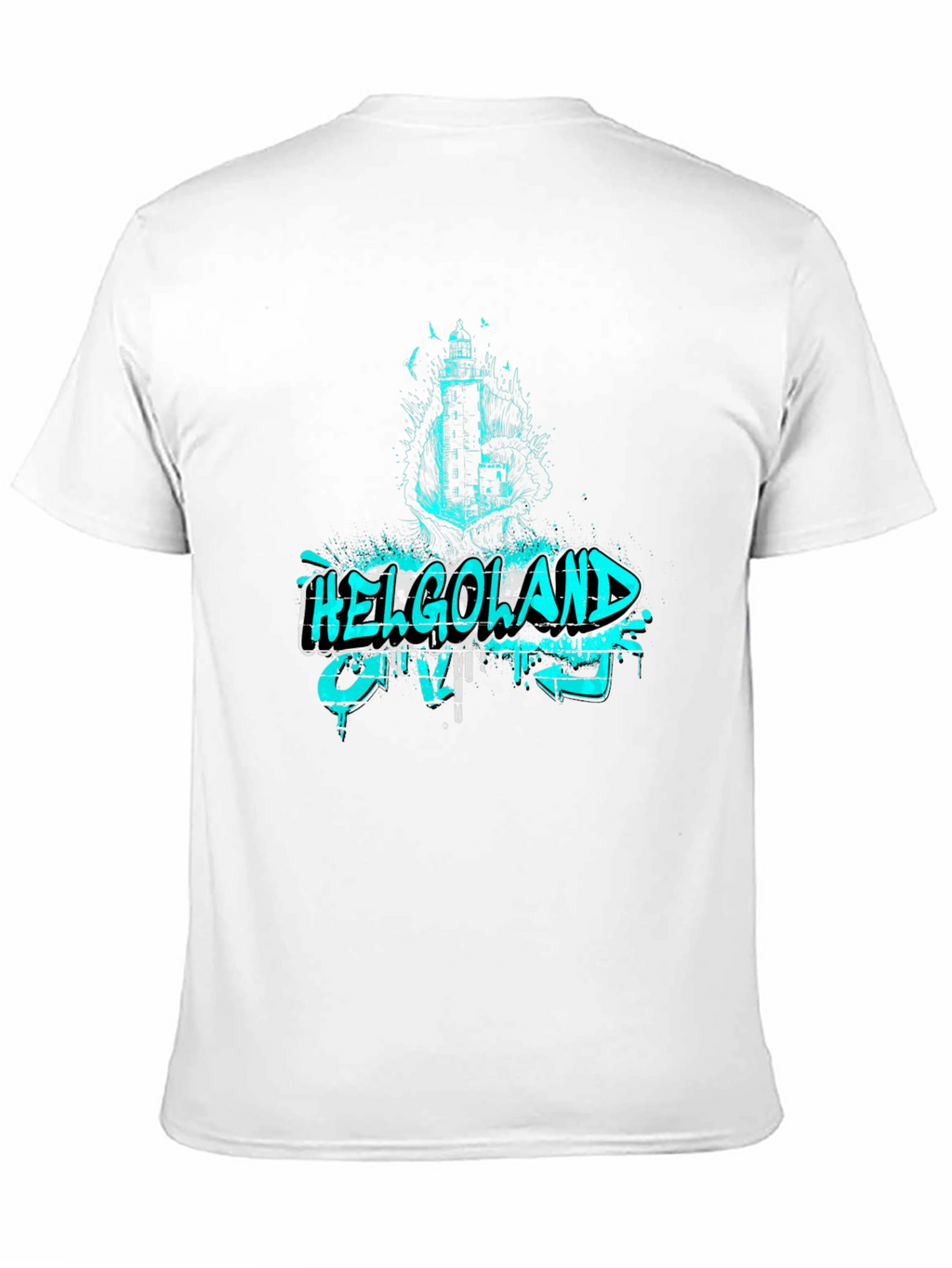 Helgoland Lighthouse Graphic T-Shirt