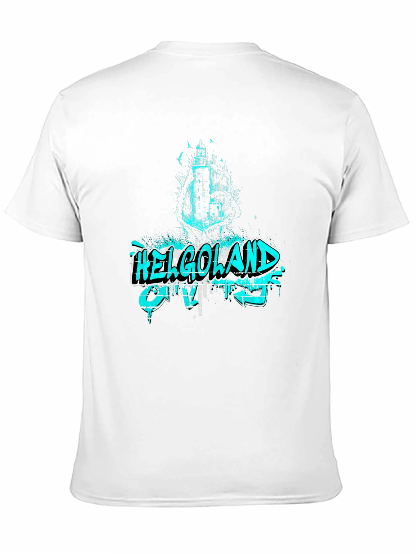 Helgoland Lighthouse Graphic T-Shirt