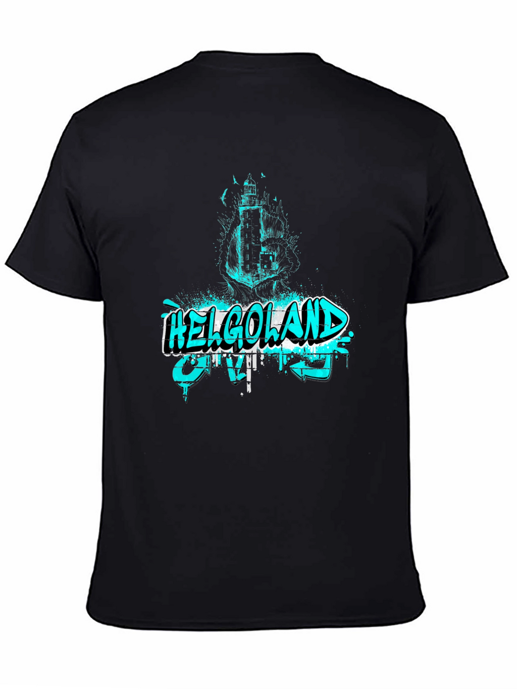 Helgoland Lighthouse Graphic T-Shirt