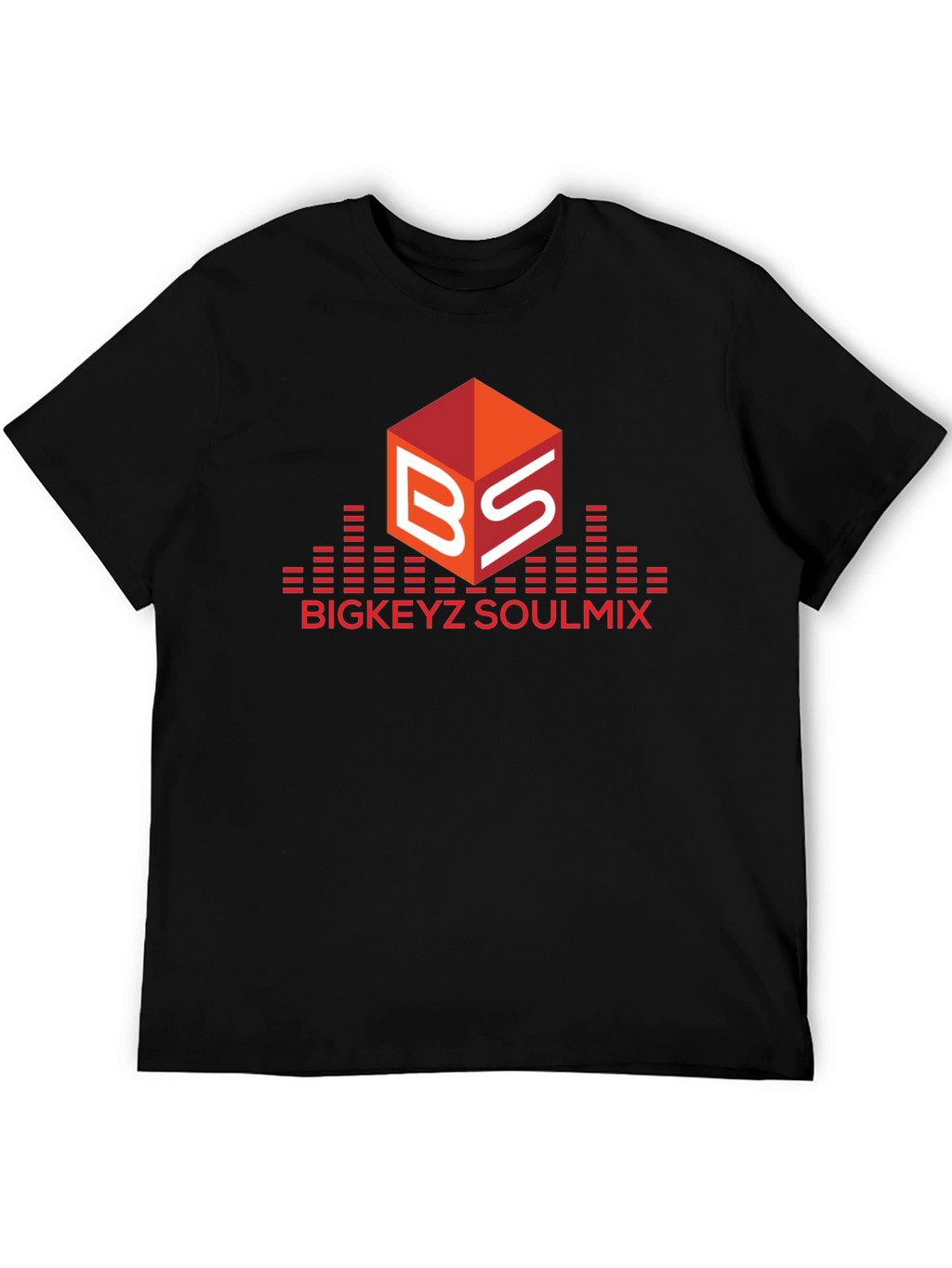 BigKeyz Soulmix Black Graphic T-Shirt