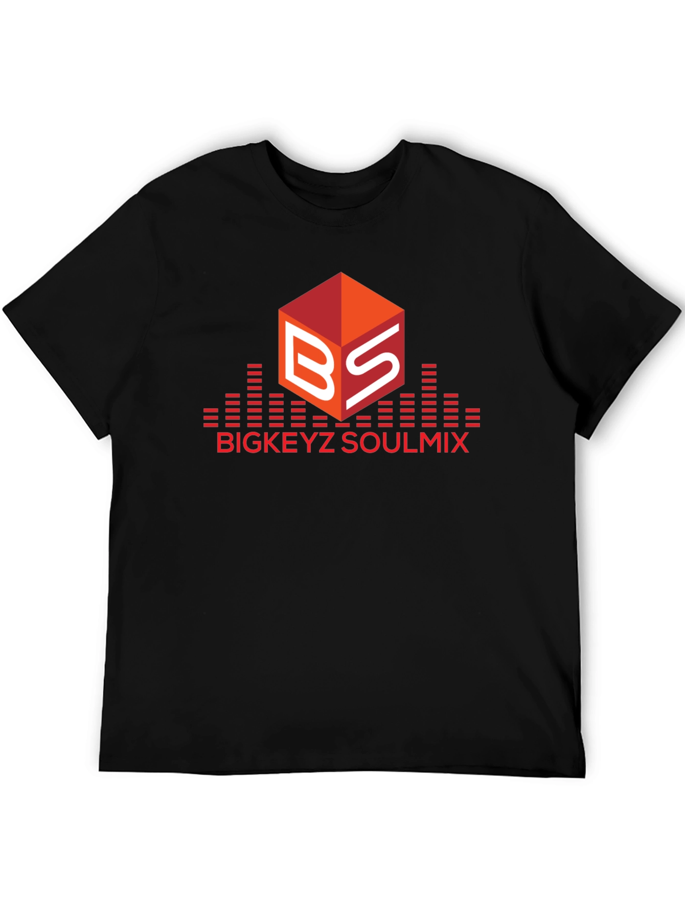 BigKeyz Soulmix Black Graphic T-Shirt