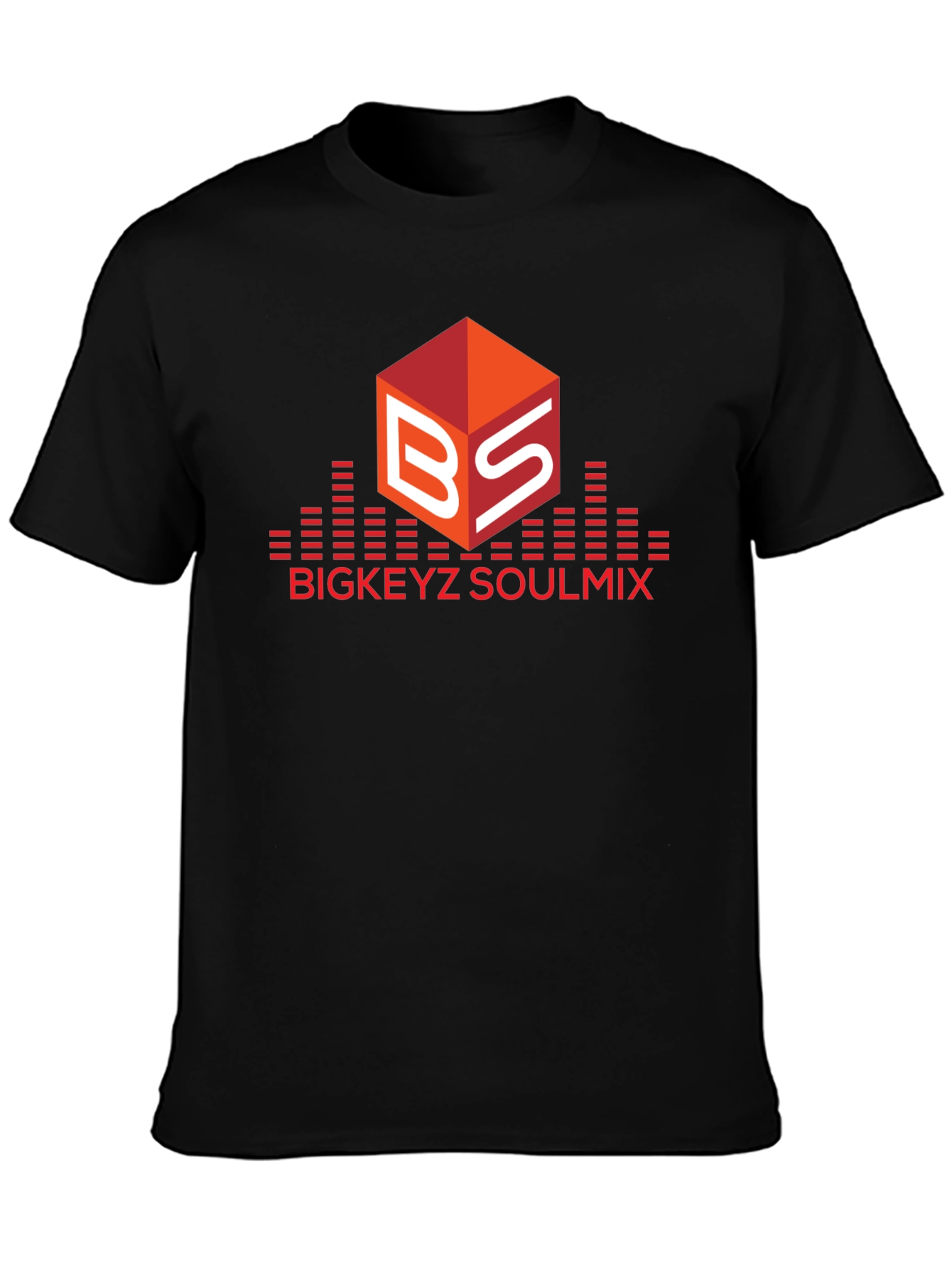 BigKeyz Soulmix Black Graphic T-Shirt