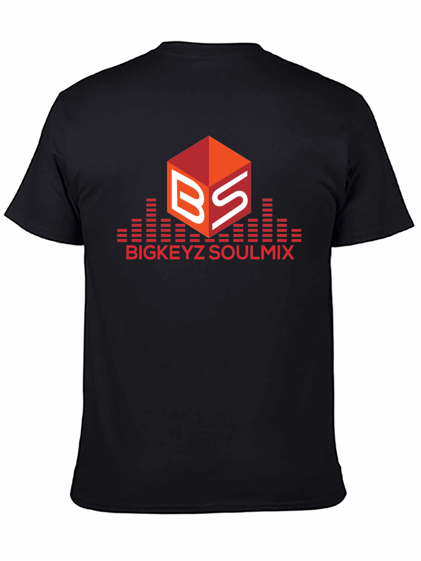 BigKeyz Soulmix Black Graphic T-Shirt