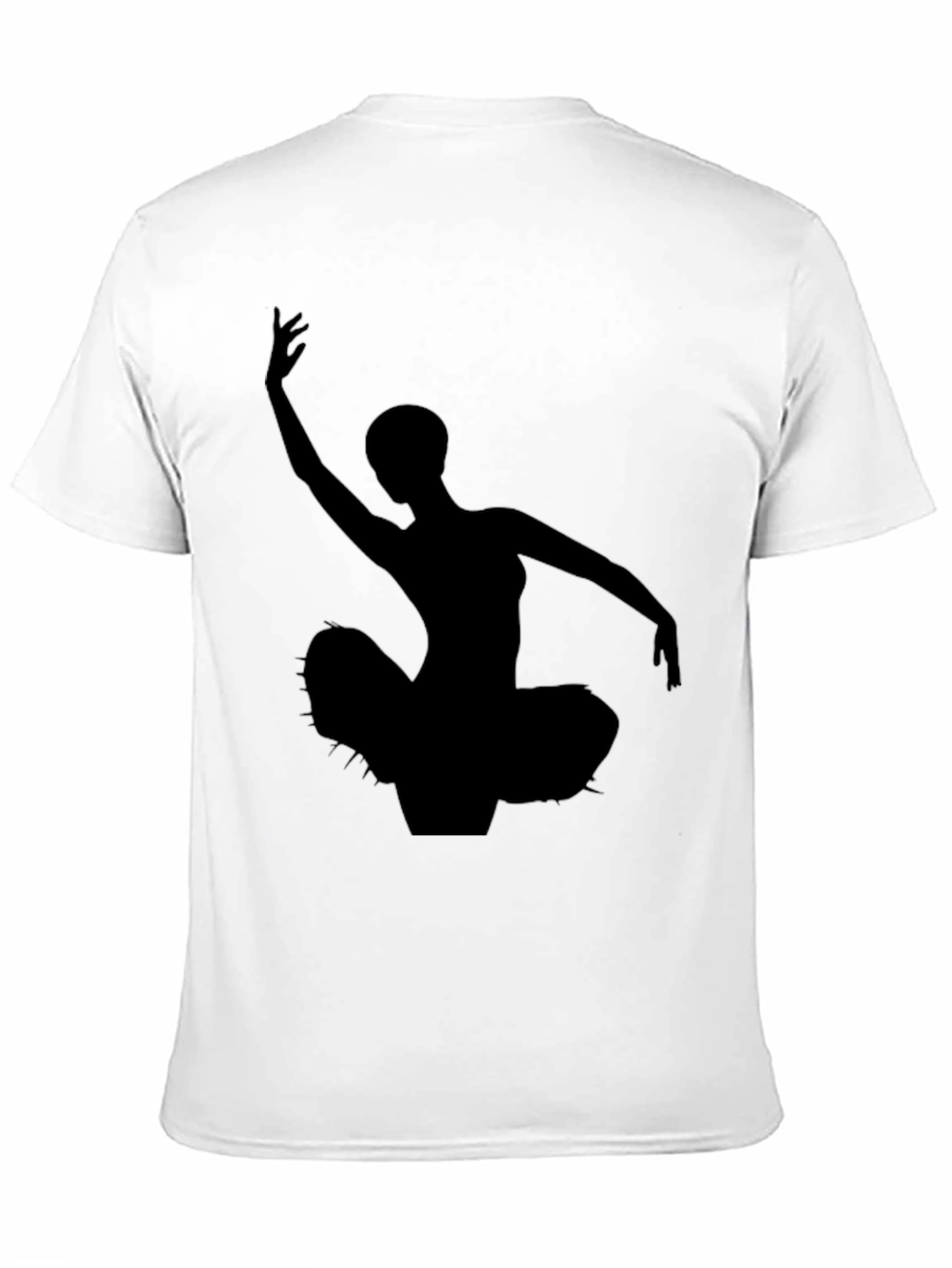 Ballerina Silhouette Black T-Shirt