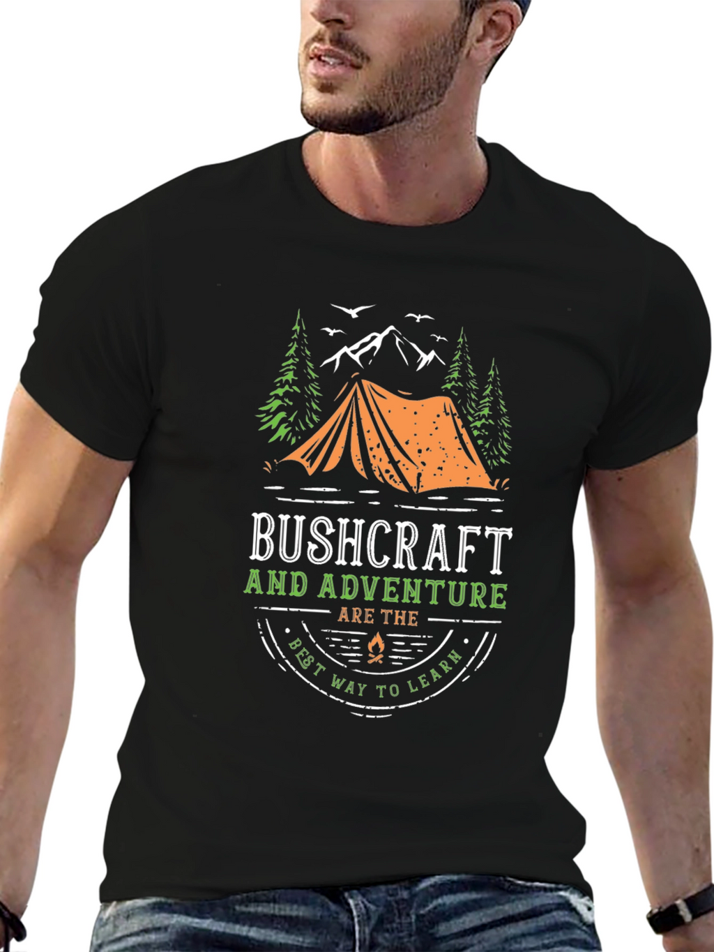Bushcraft & Adventure Graphic Tee