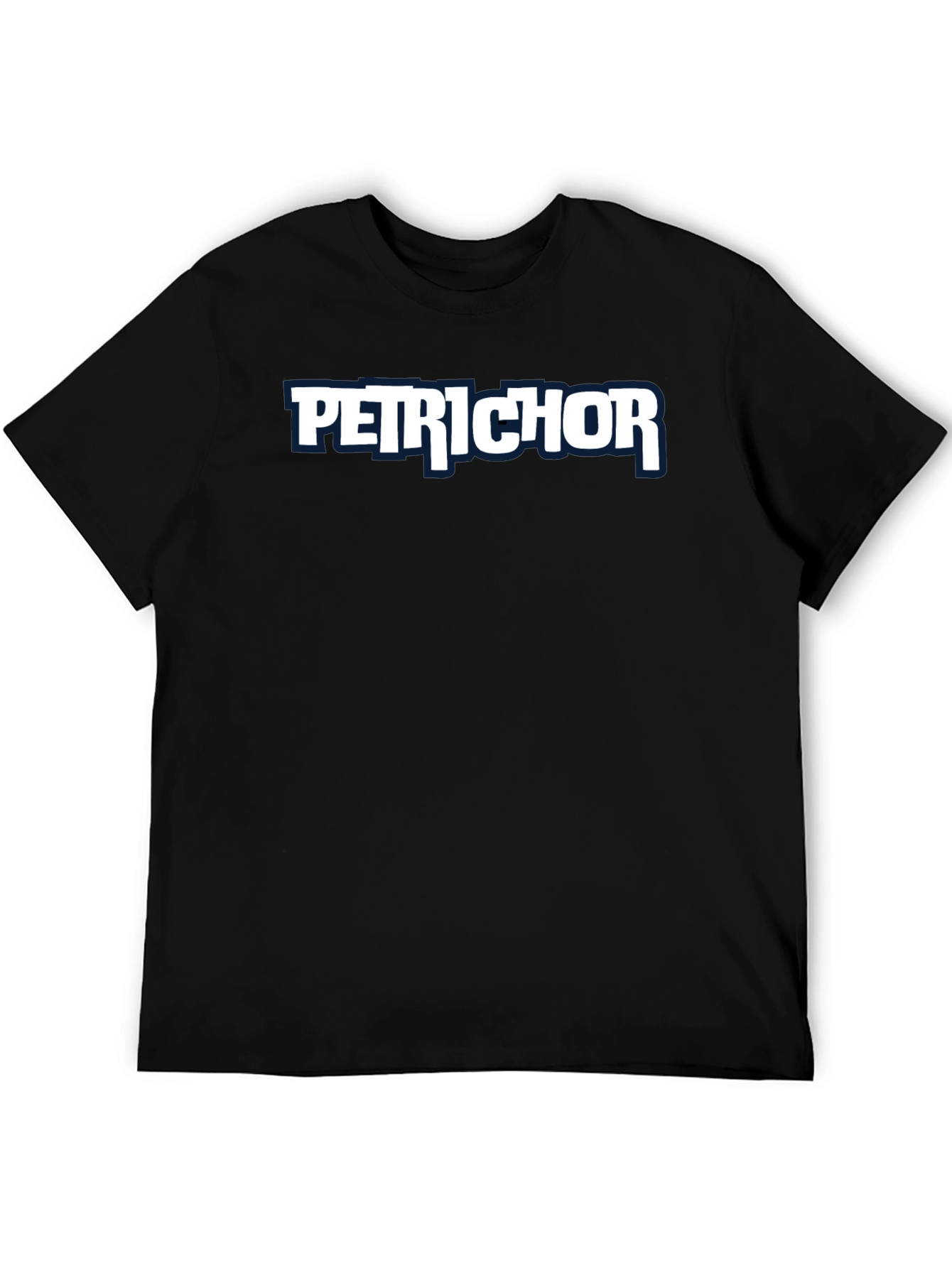 Petrichor Graphic Tee - Black Short Sleeve T-Shirt