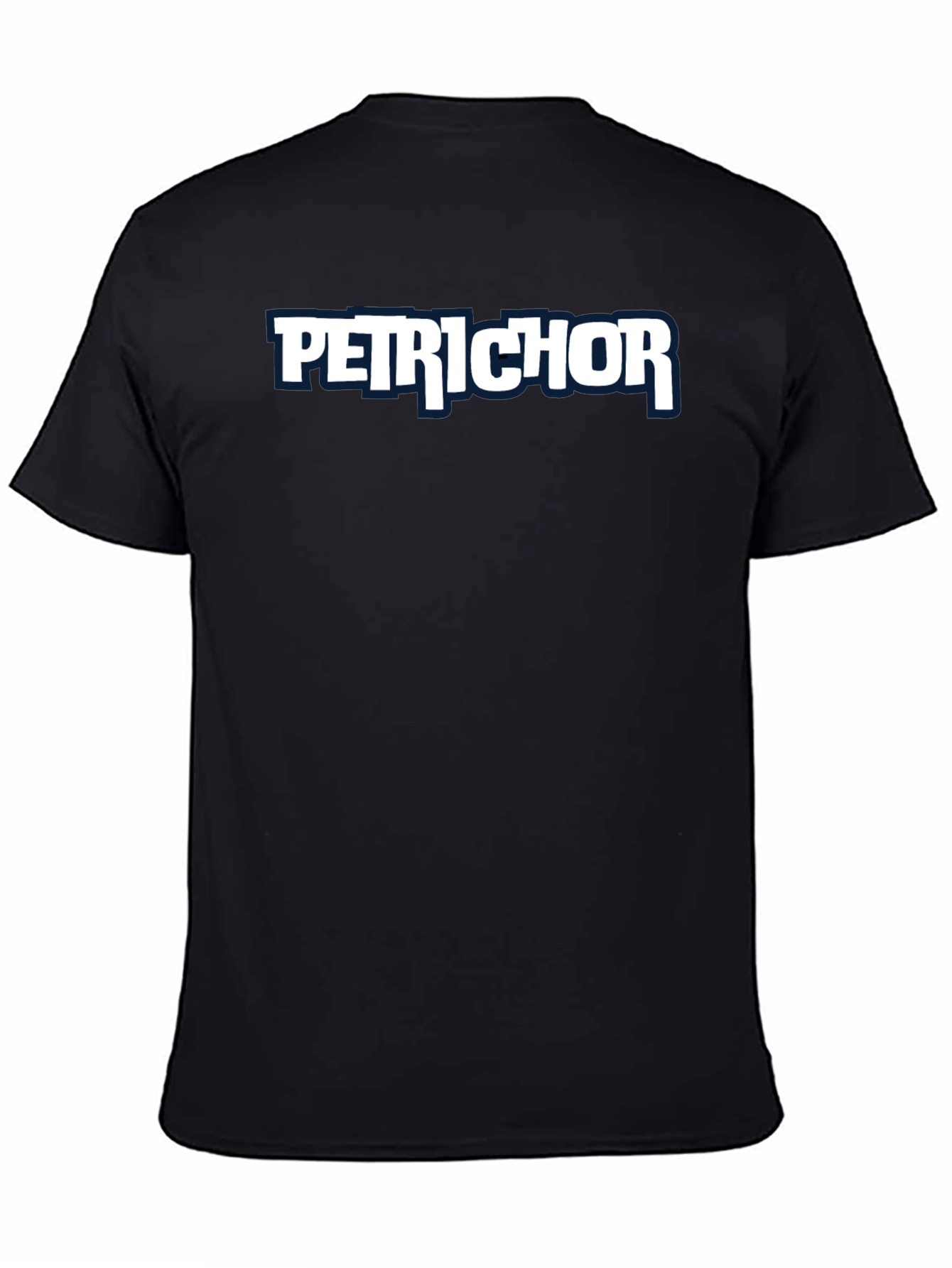 Petrichor Graphic Tee - Black Short Sleeve T-Shirt