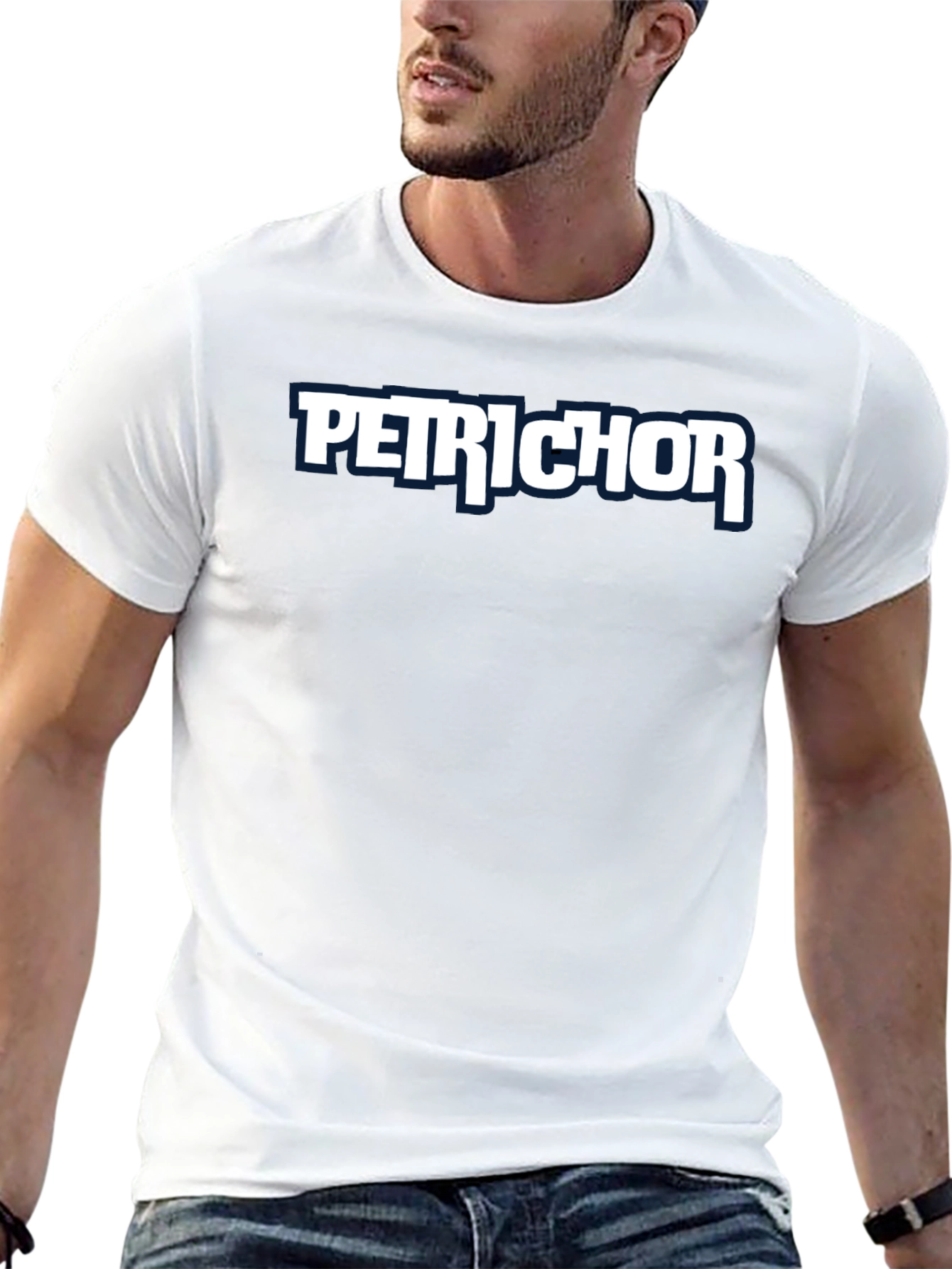 Petrichor Graphic Tee - Black Short Sleeve T-Shirt