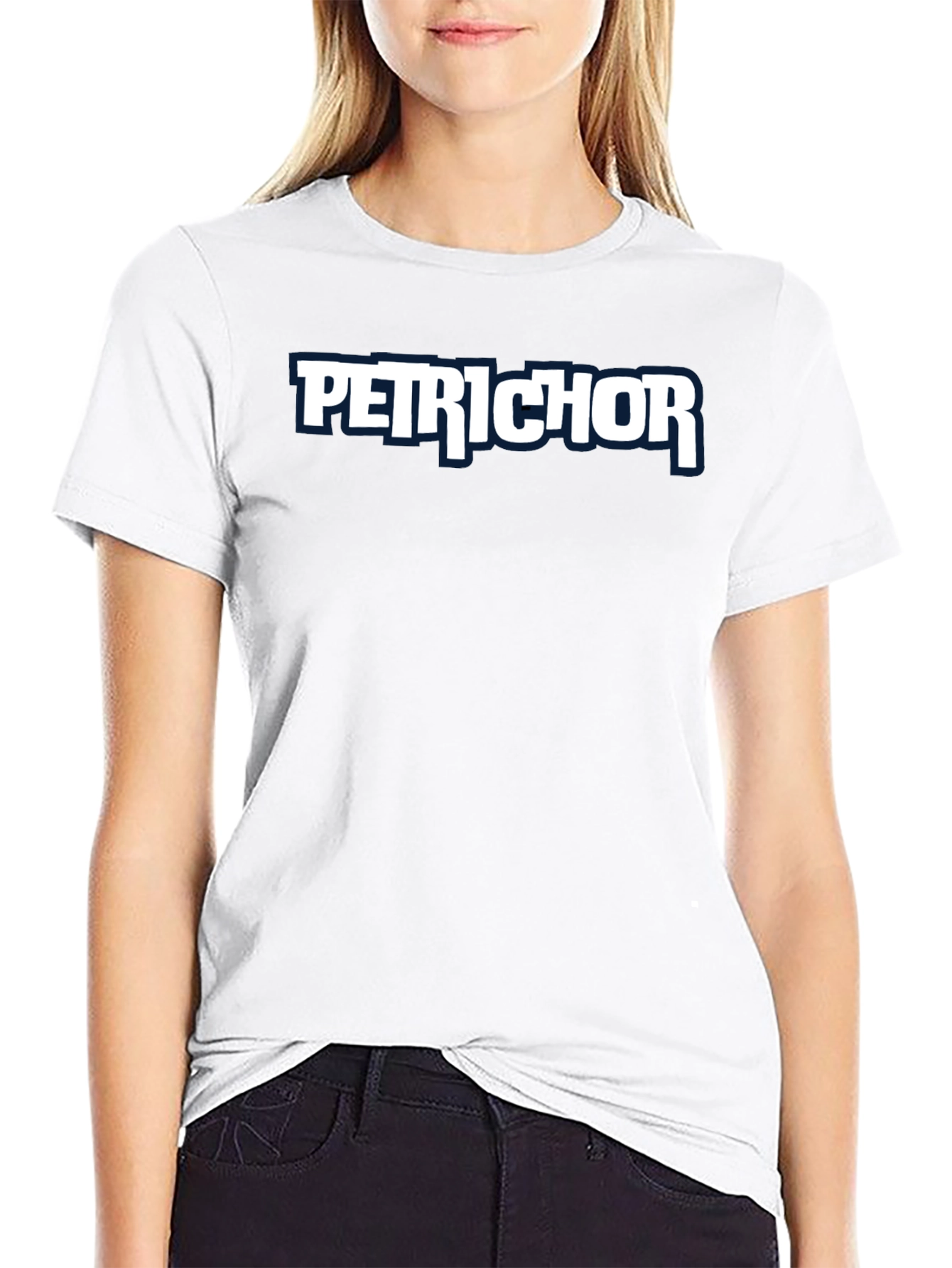 Petrichor Graphic Tee - Black Short Sleeve T-Shirt