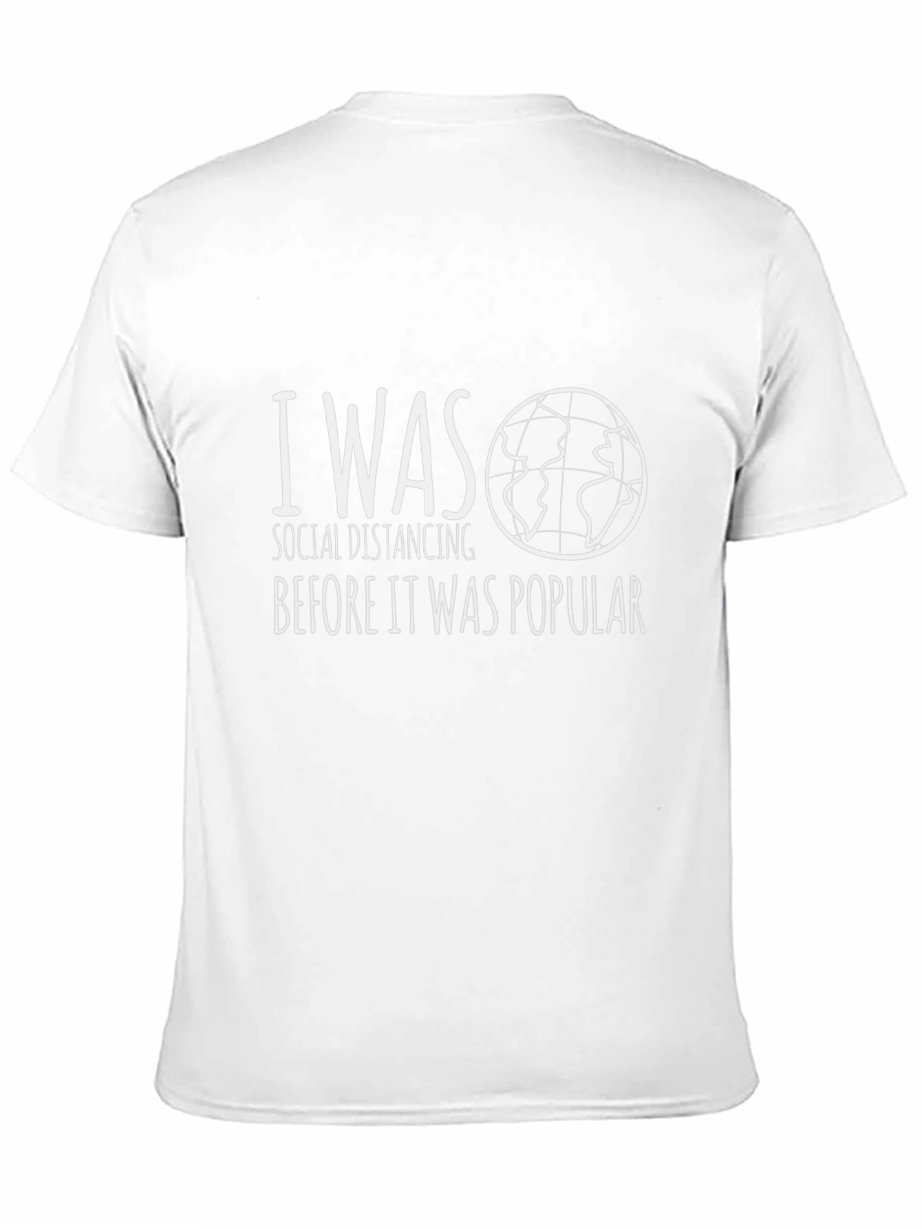 I Was Social Distancing Before It Was Popular T-Shirt