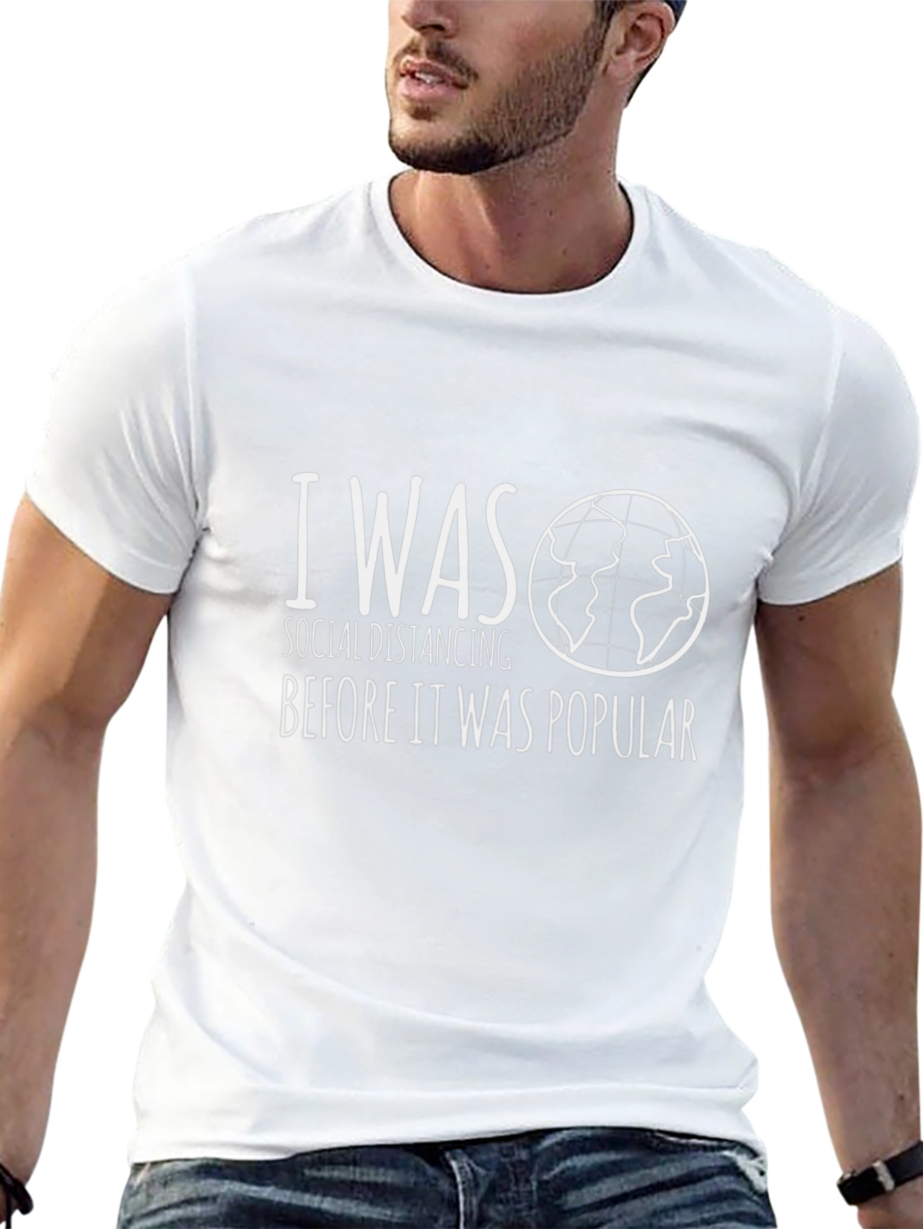 I Was Social Distancing Before It Was Popular T-Shirt