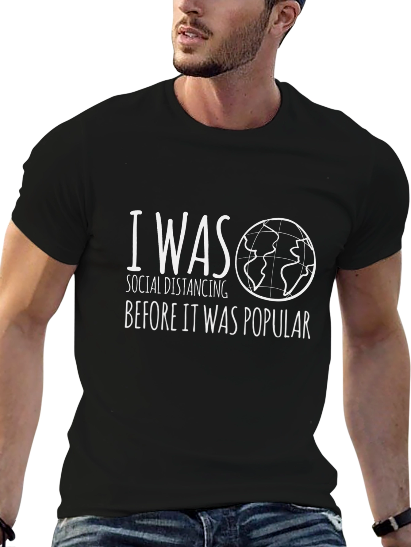 I Was Social Distancing Before It Was Popular T-Shirt