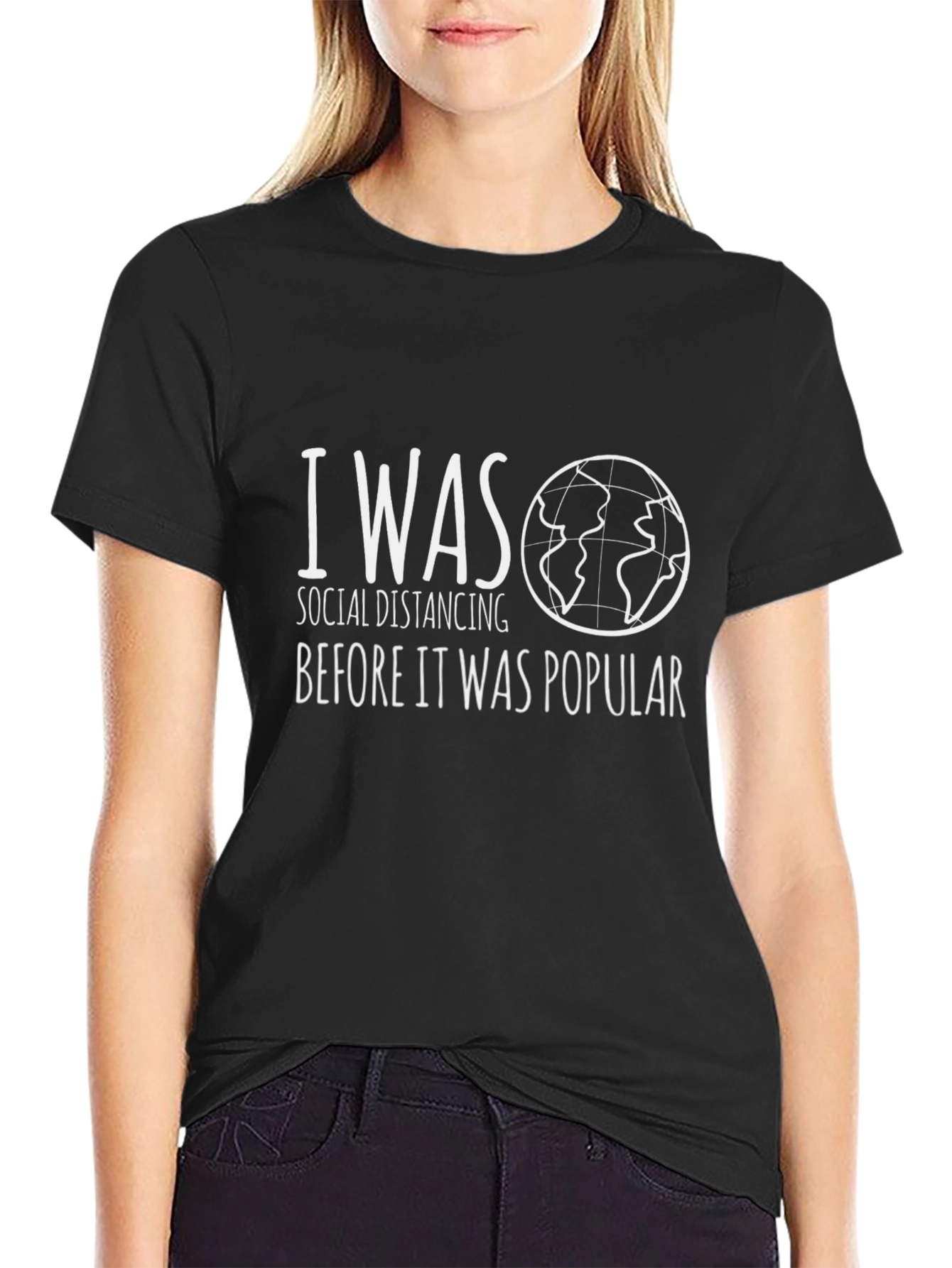 I Was Social Distancing Before It Was Popular T-Shirt