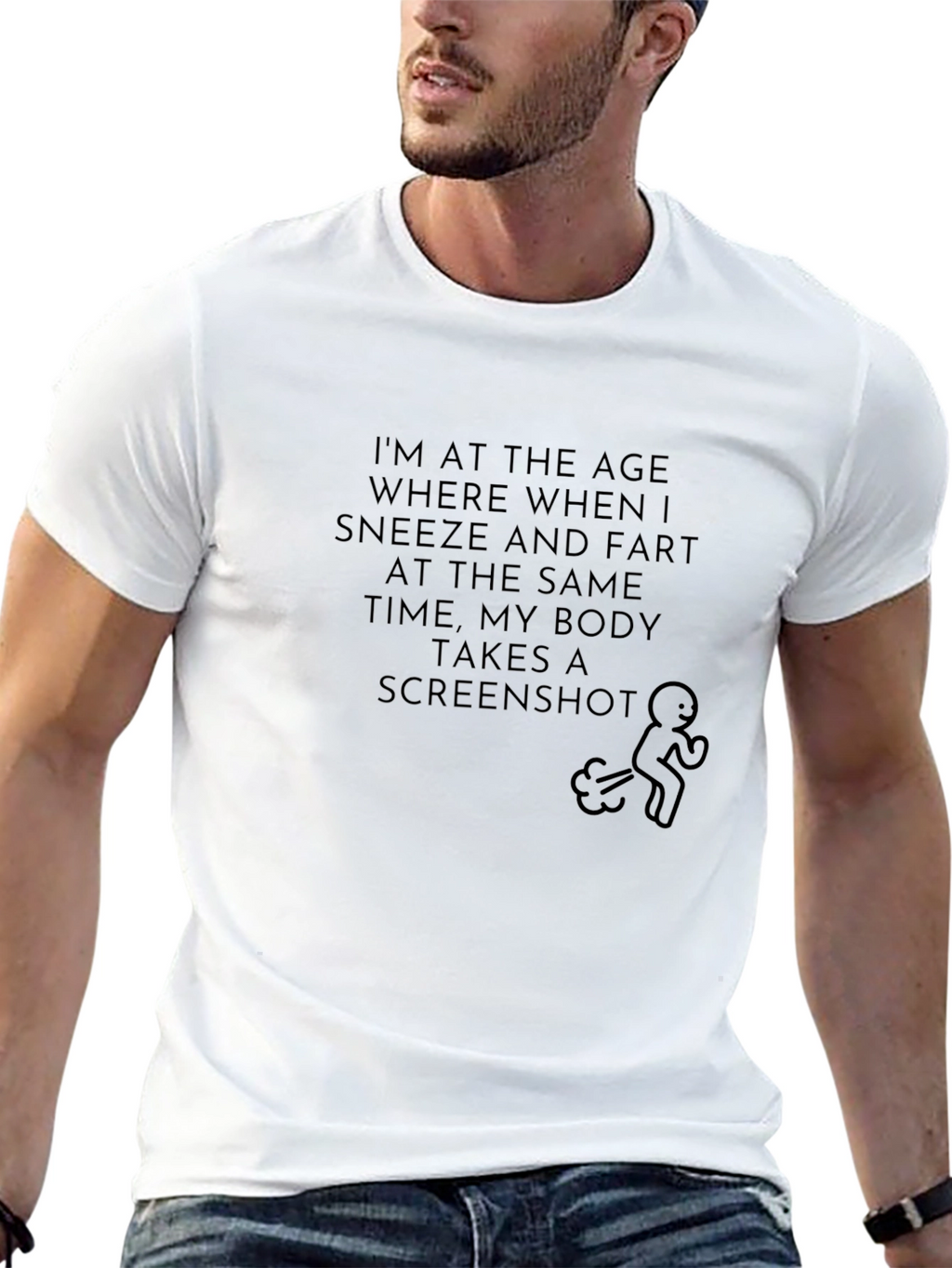 Funny Body Screenshot T-Shirt