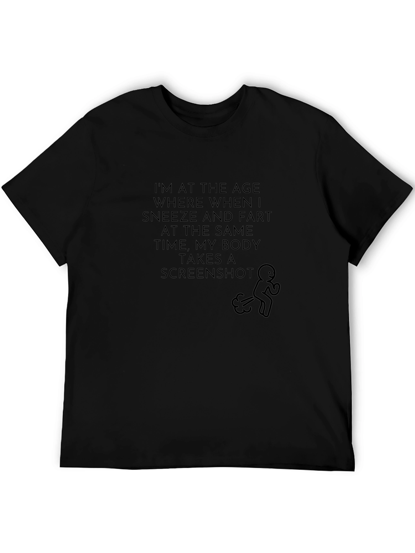Funny Body Screenshot T-Shirt