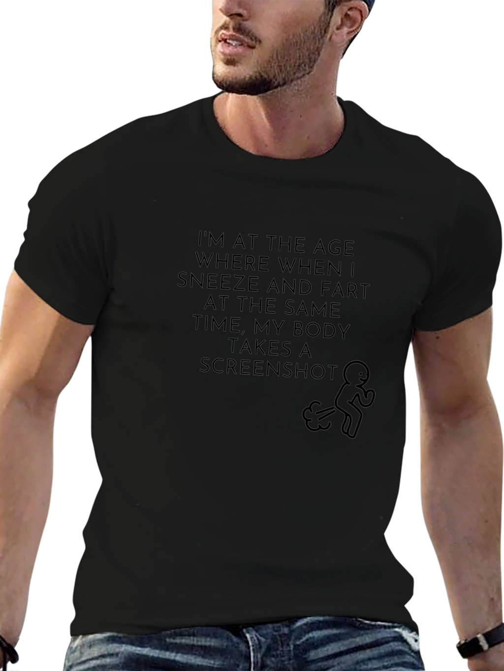 Funny Body Screenshot T-Shirt