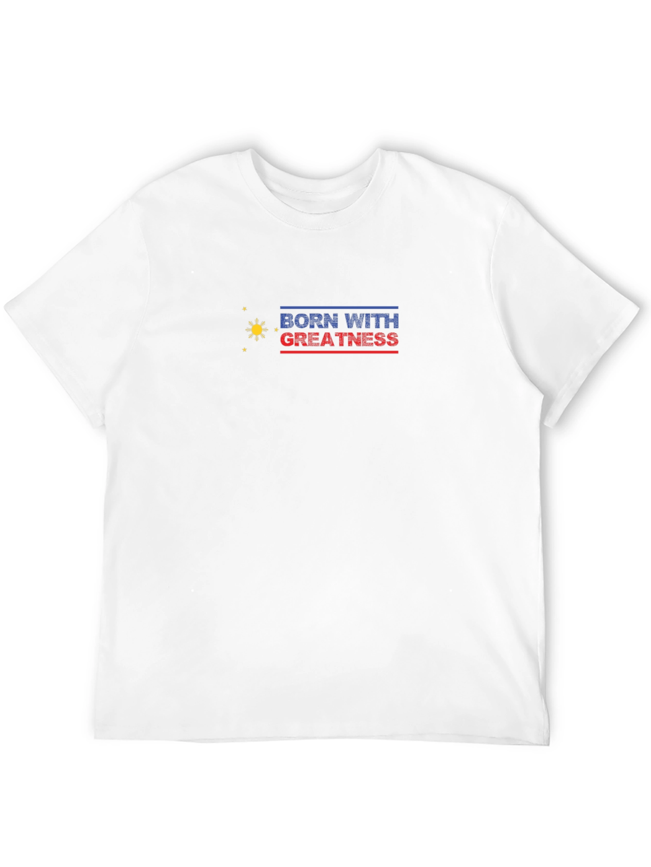 Born With Greatness Graphic Tee - Black