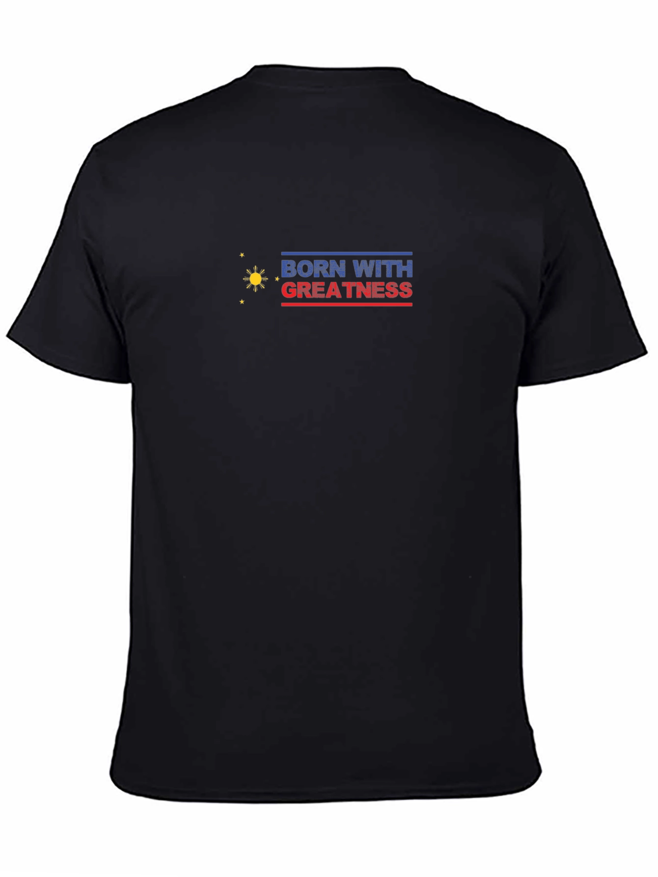 Born With Greatness Graphic Tee - Black